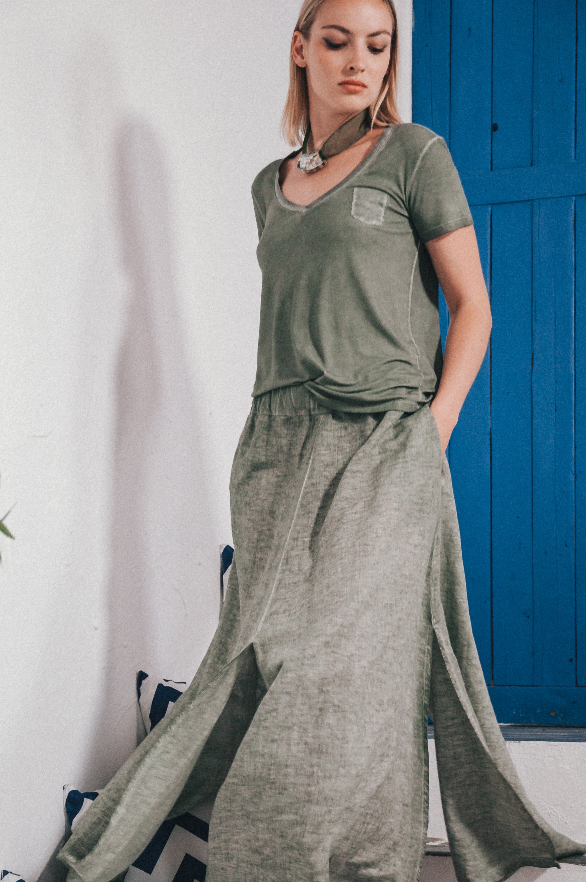 Penelope Skirt - Salvia