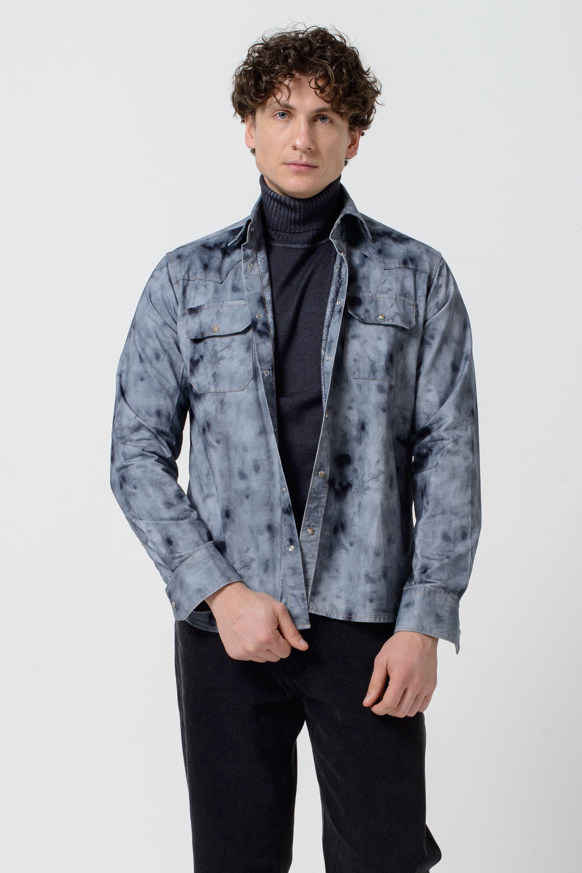 Davis Western Shirt - Ferro