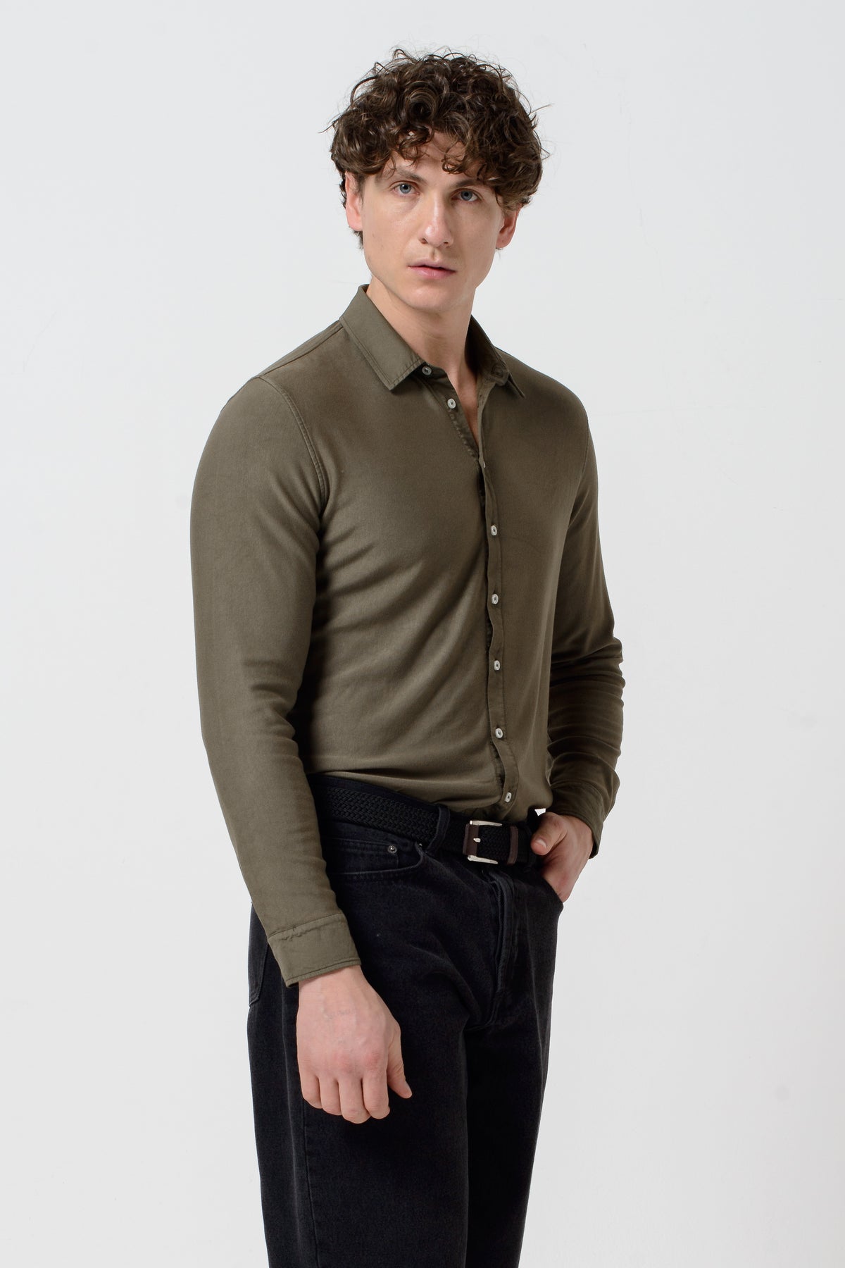 Clint Shirt Heritage - Caccia