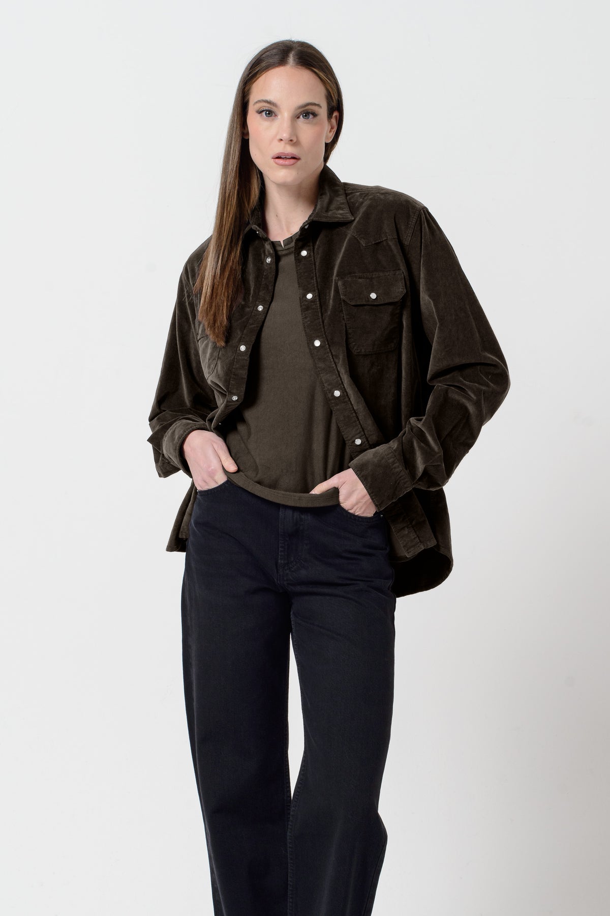 Christi Western Shirt - Cliff