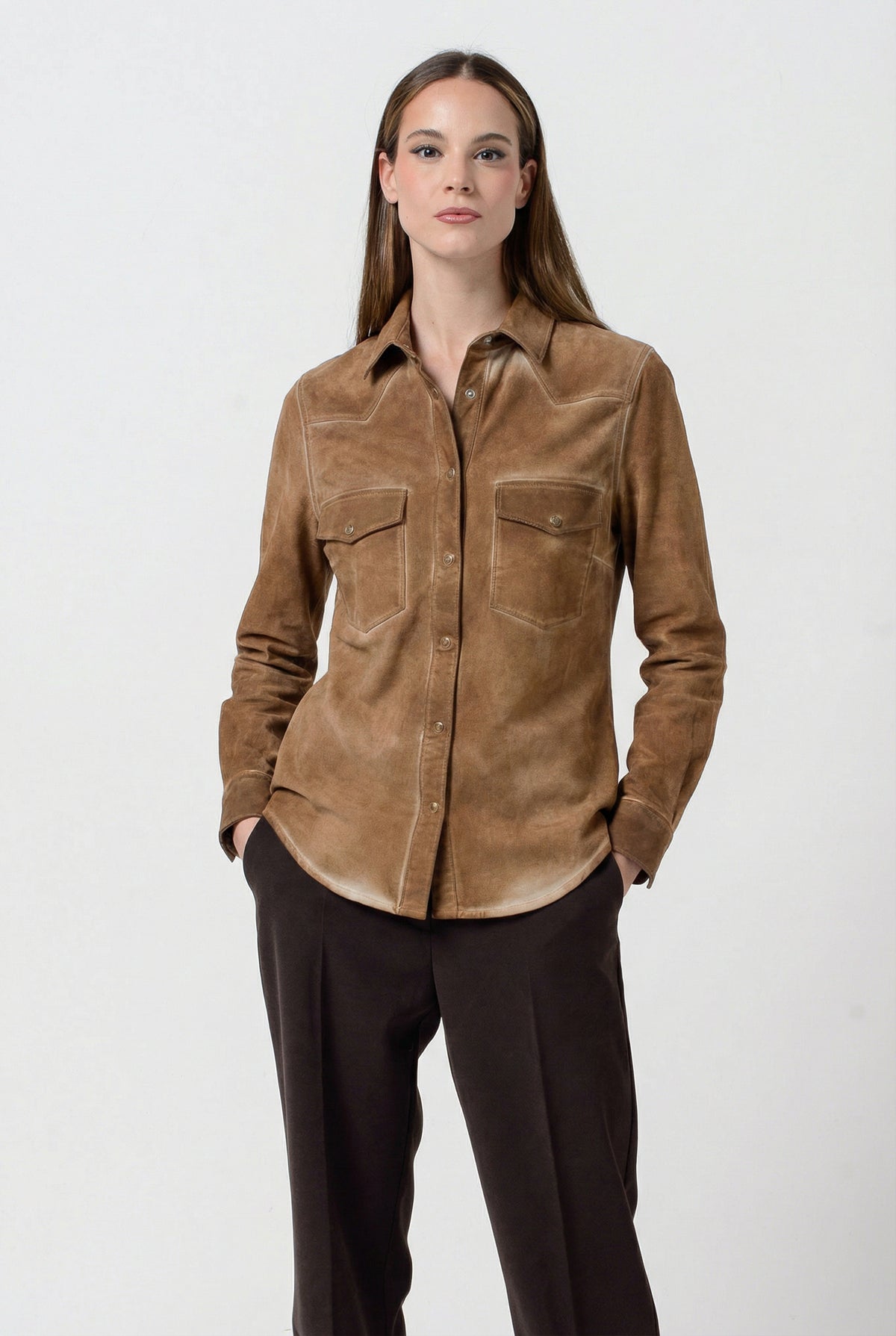 Victoria Western Shirt - Terre