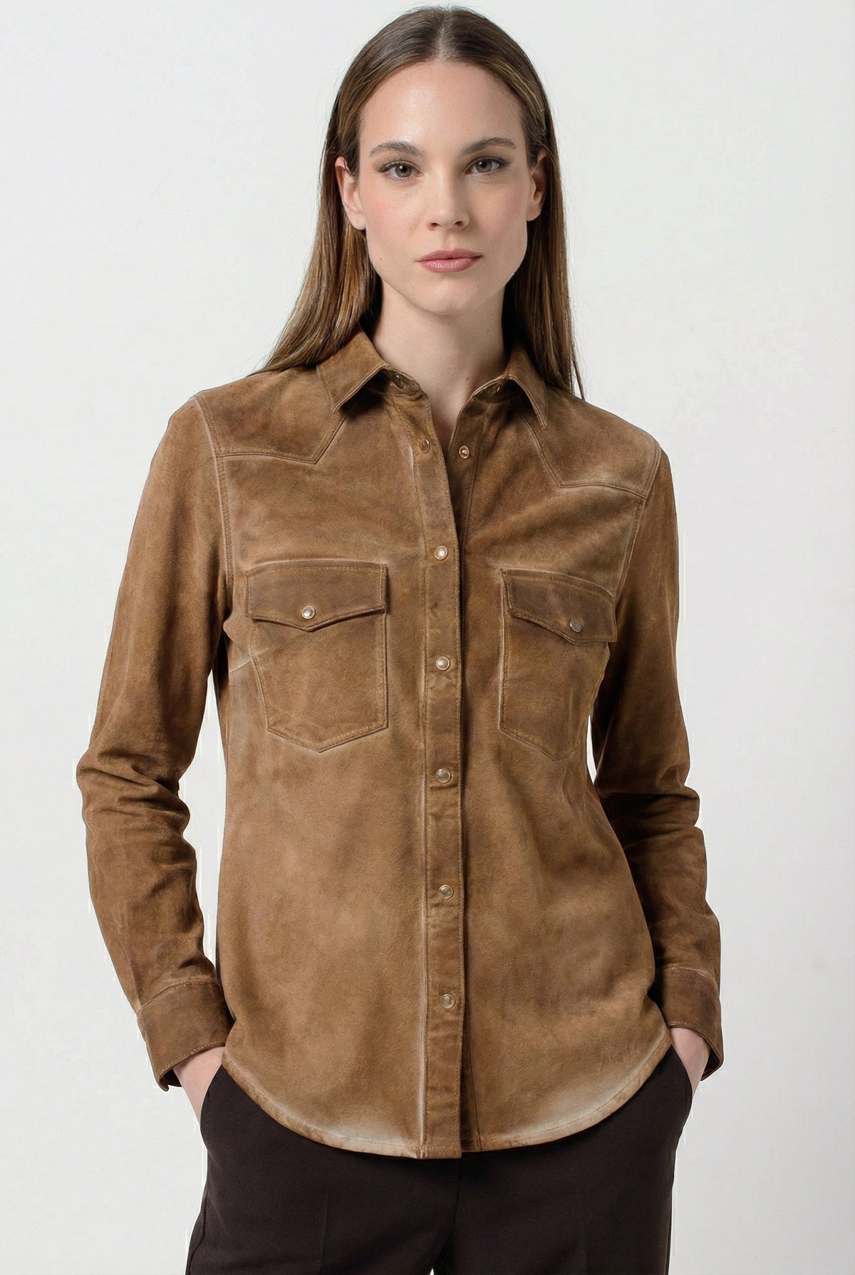 Victoria Western Shirt - Terre