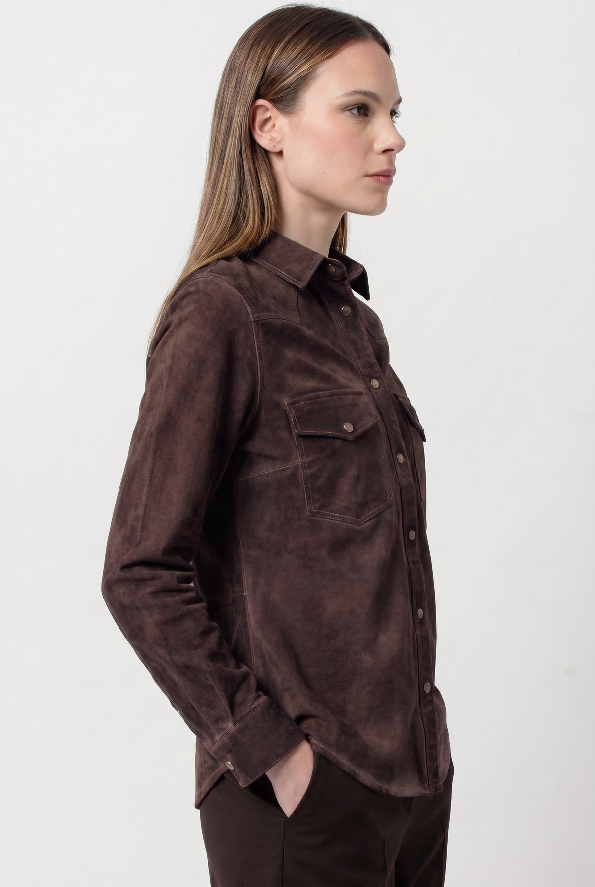 Victoria Western Shirt - Mosto