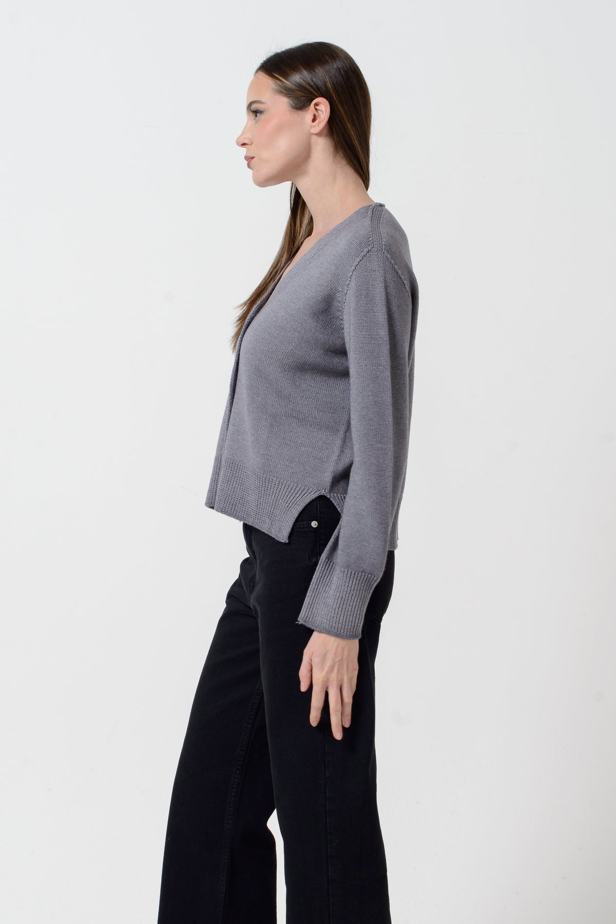 Cortford Cardi - Cenere