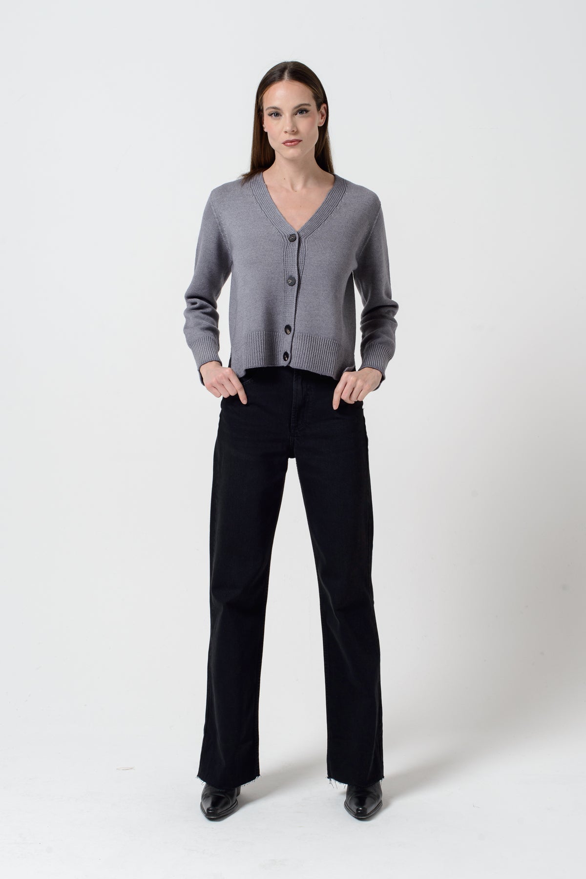 Cortford Cardi - Cenere