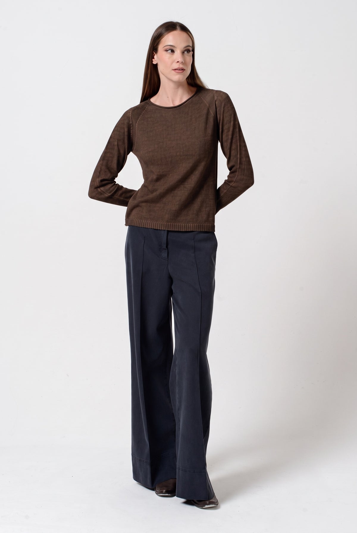 Gironica Crew Knit - Cliff