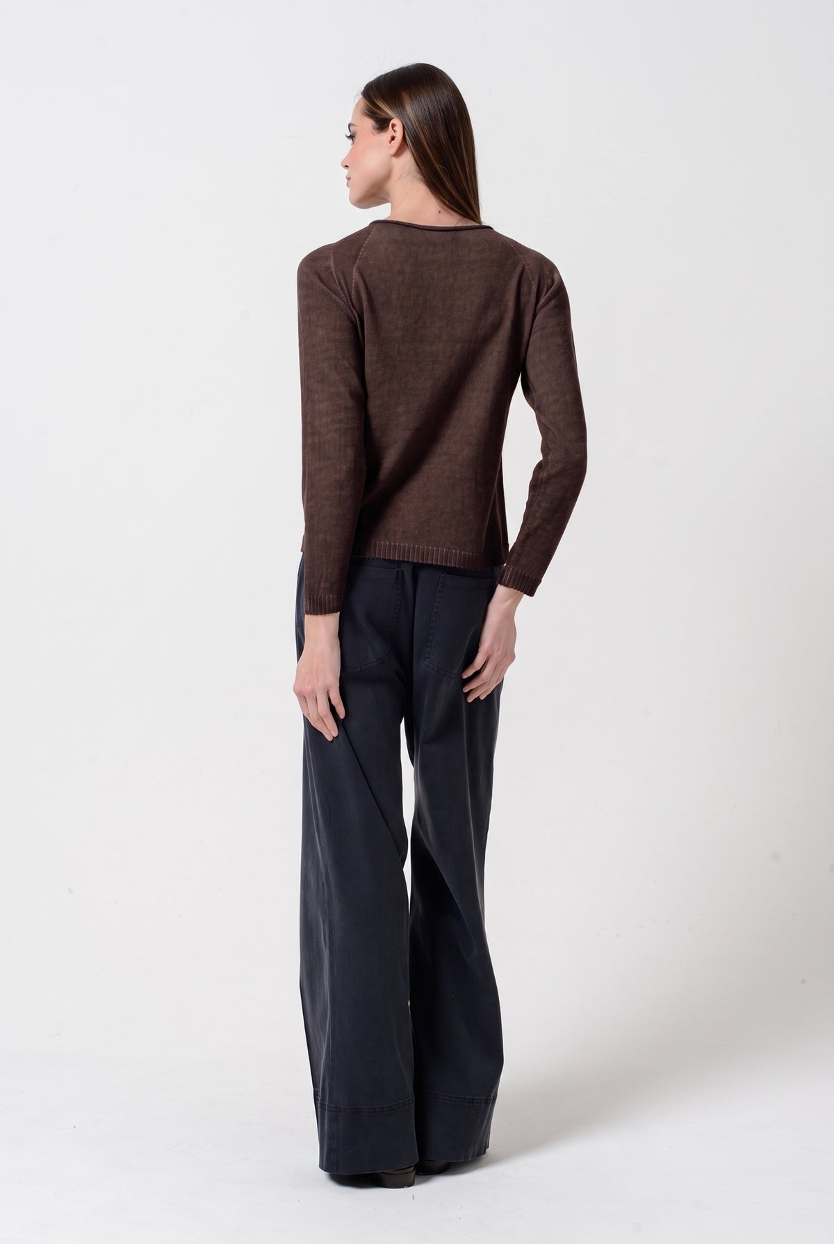 Gironica Crew Knit - Mosto