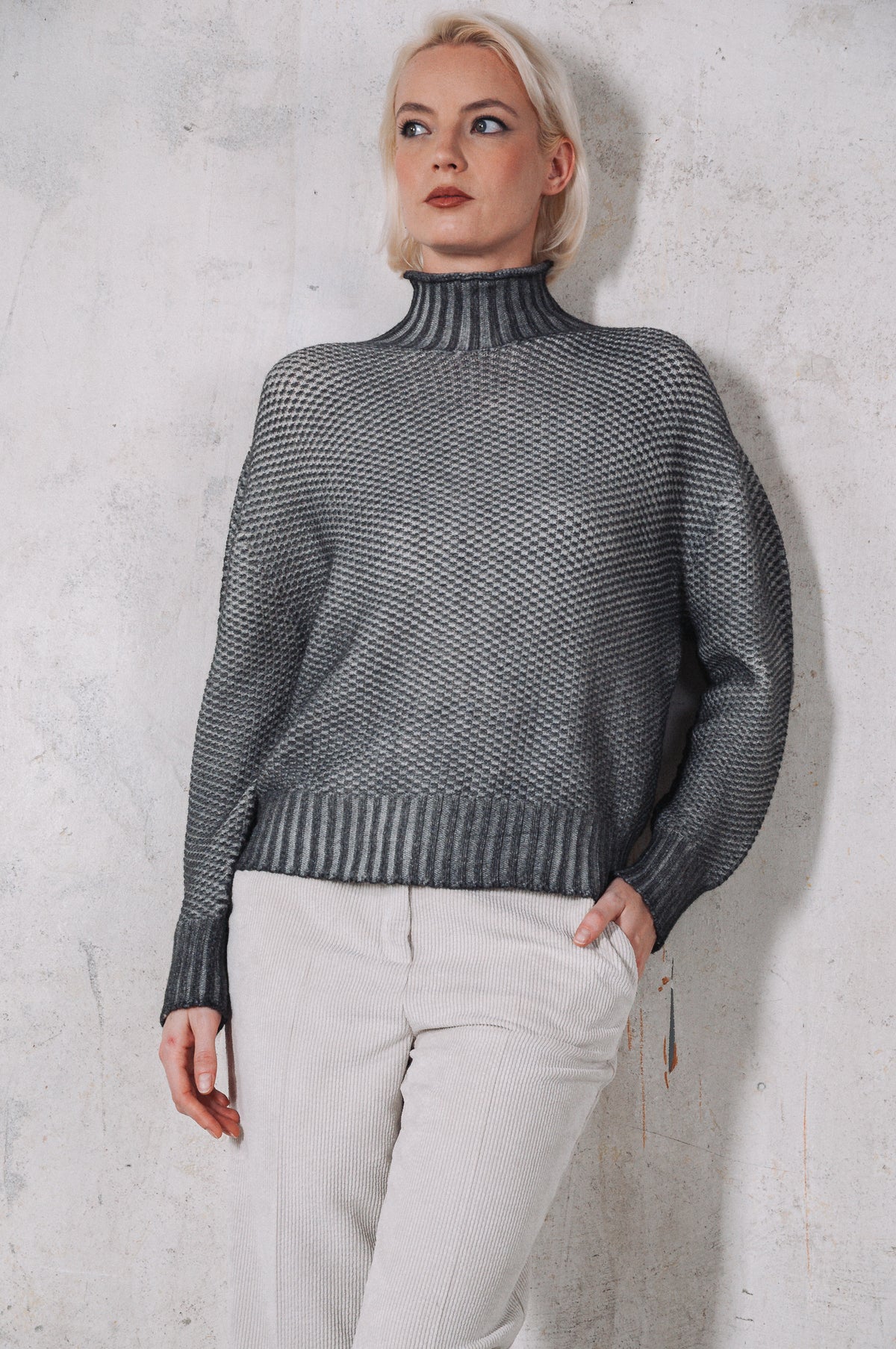Gstaad Knit Soffio Art - Onice