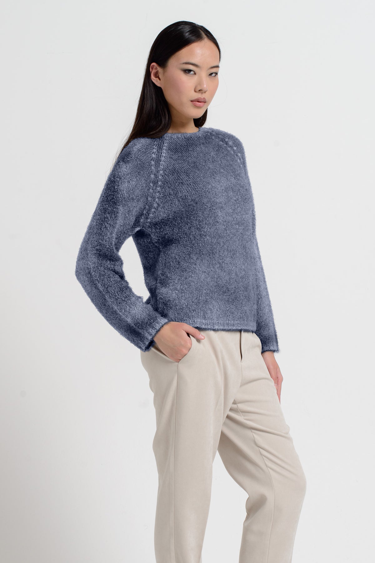 Nach Knit Frost Art - Navy