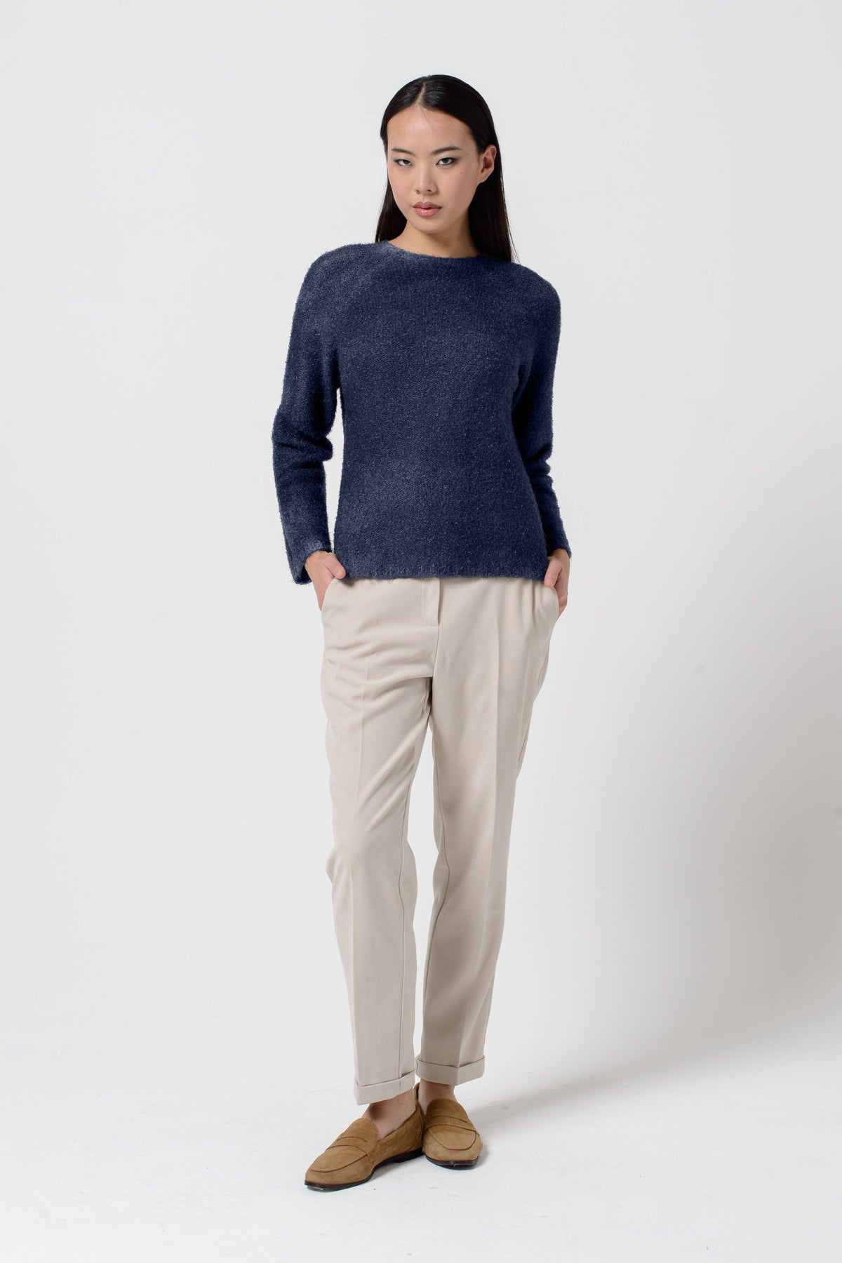 Nach Knit Frost Art - Navy