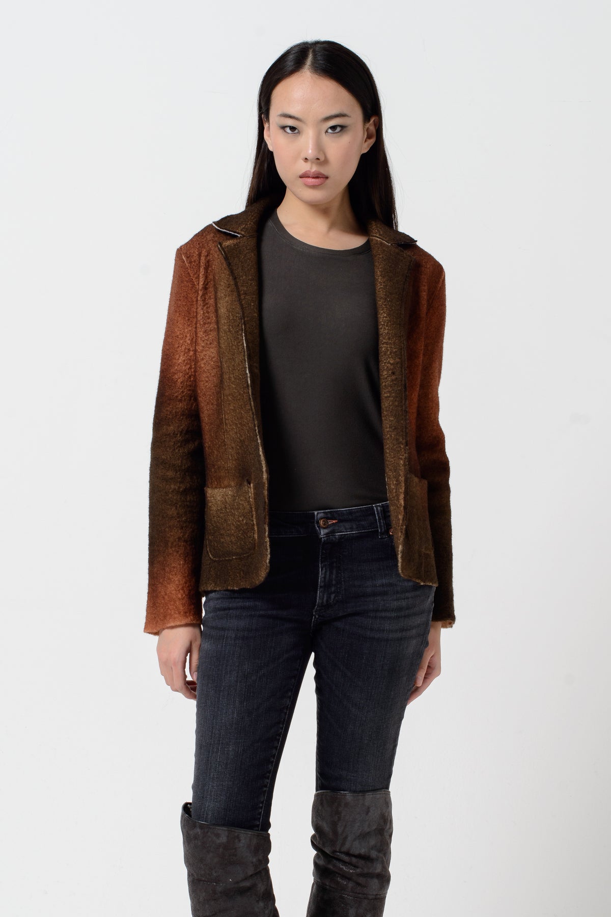 Evie Blazer Tasty Shades - Tamarind