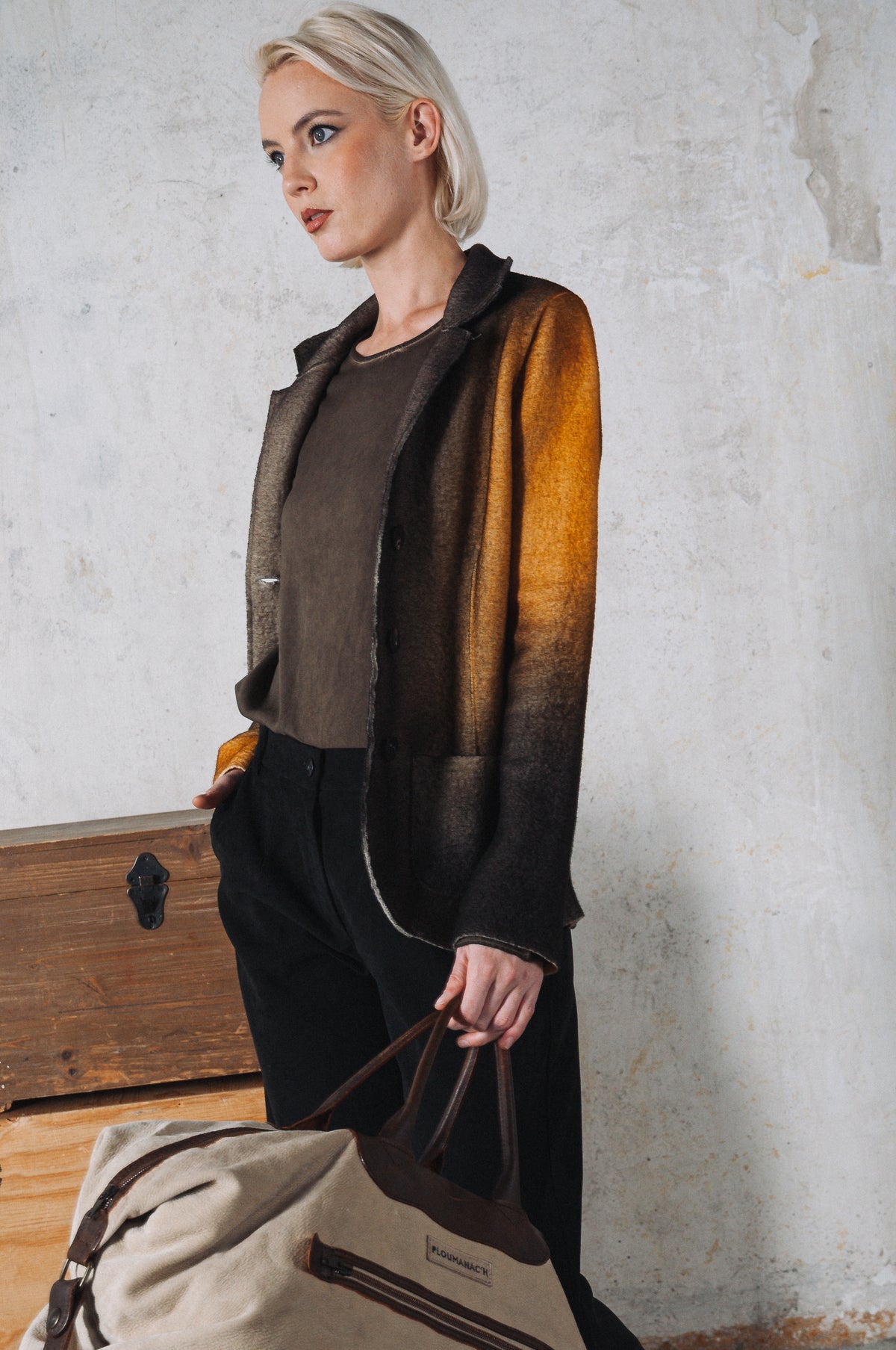 Evie Blazer Tasty Shades - Fondant