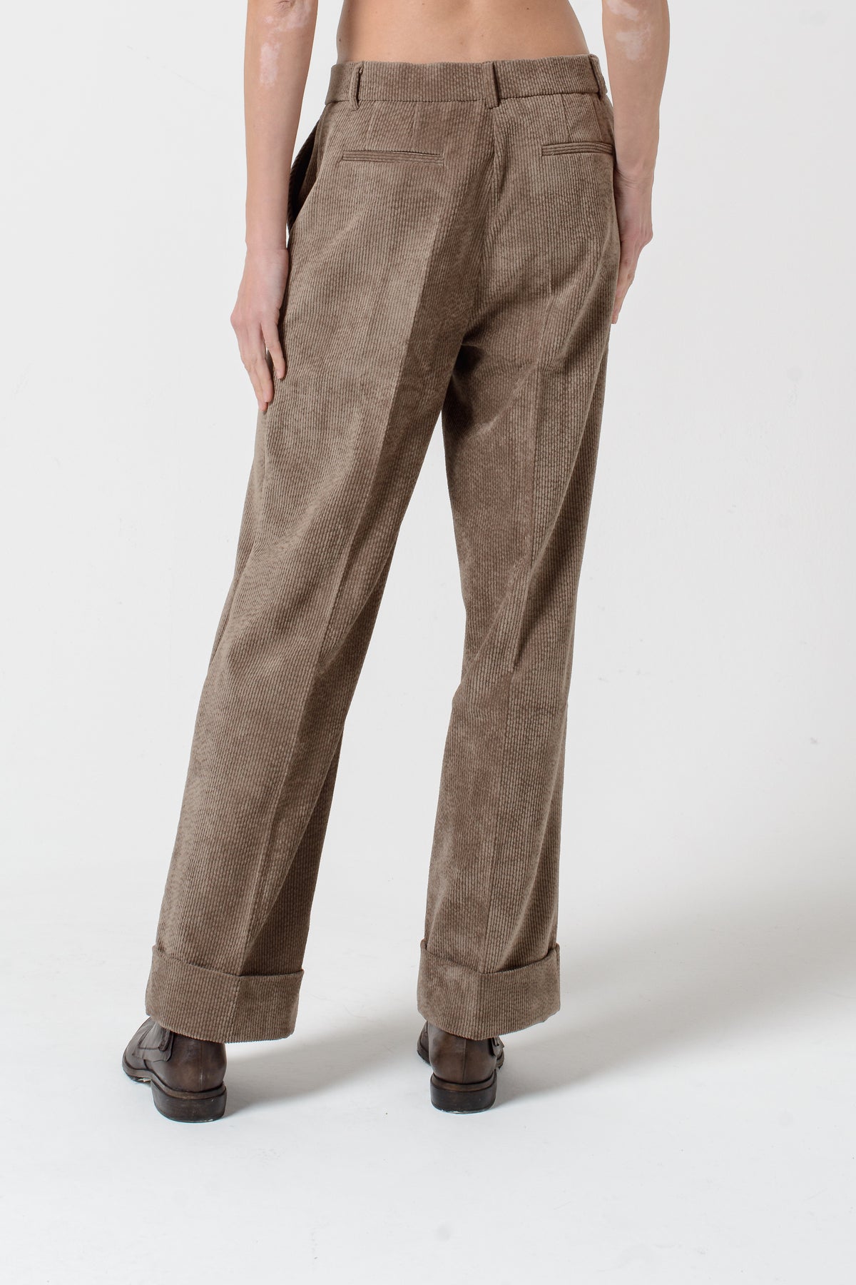 Tilda Corduroy Pants - Fango