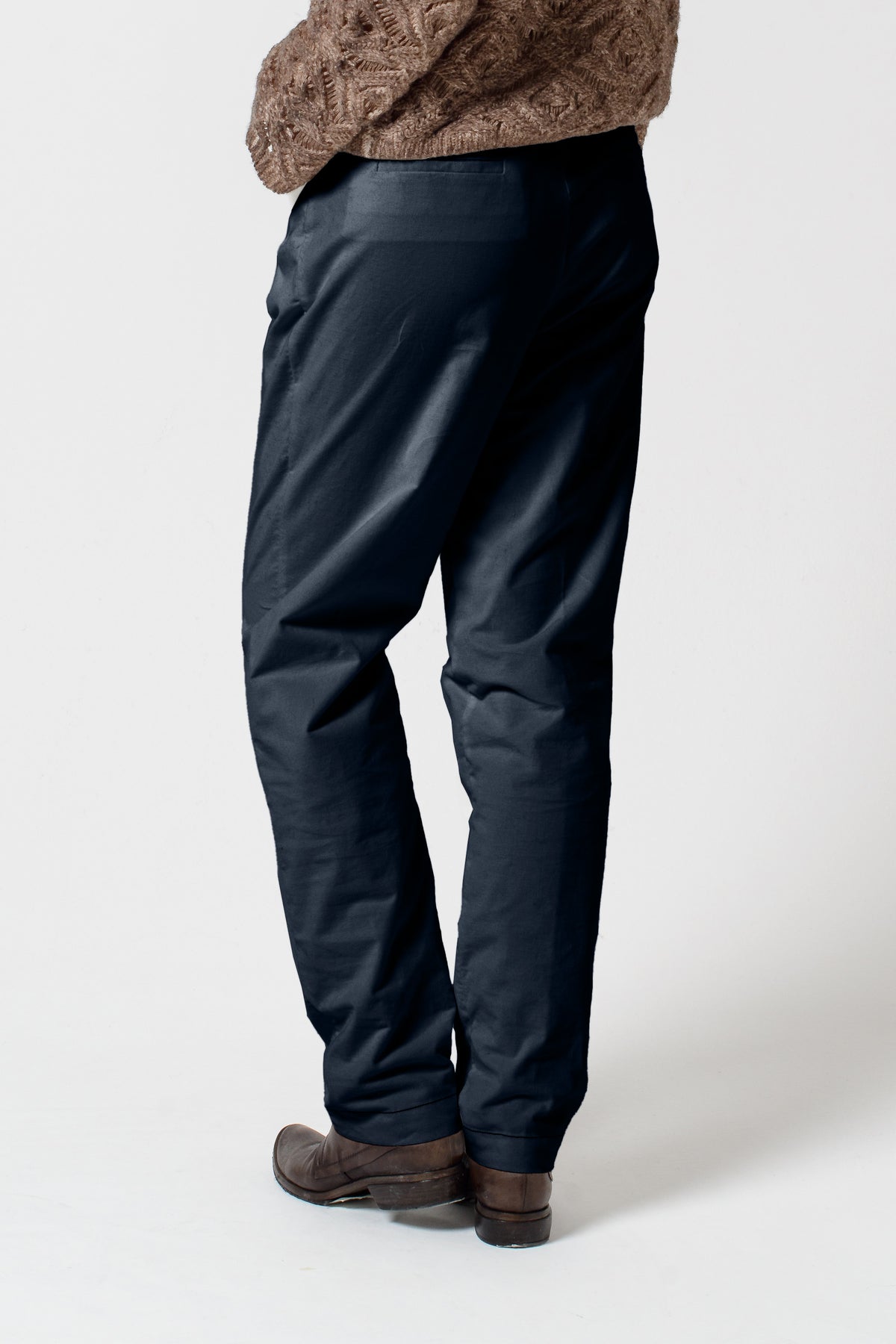 Frida Cotton Velvet Pants - Abyss