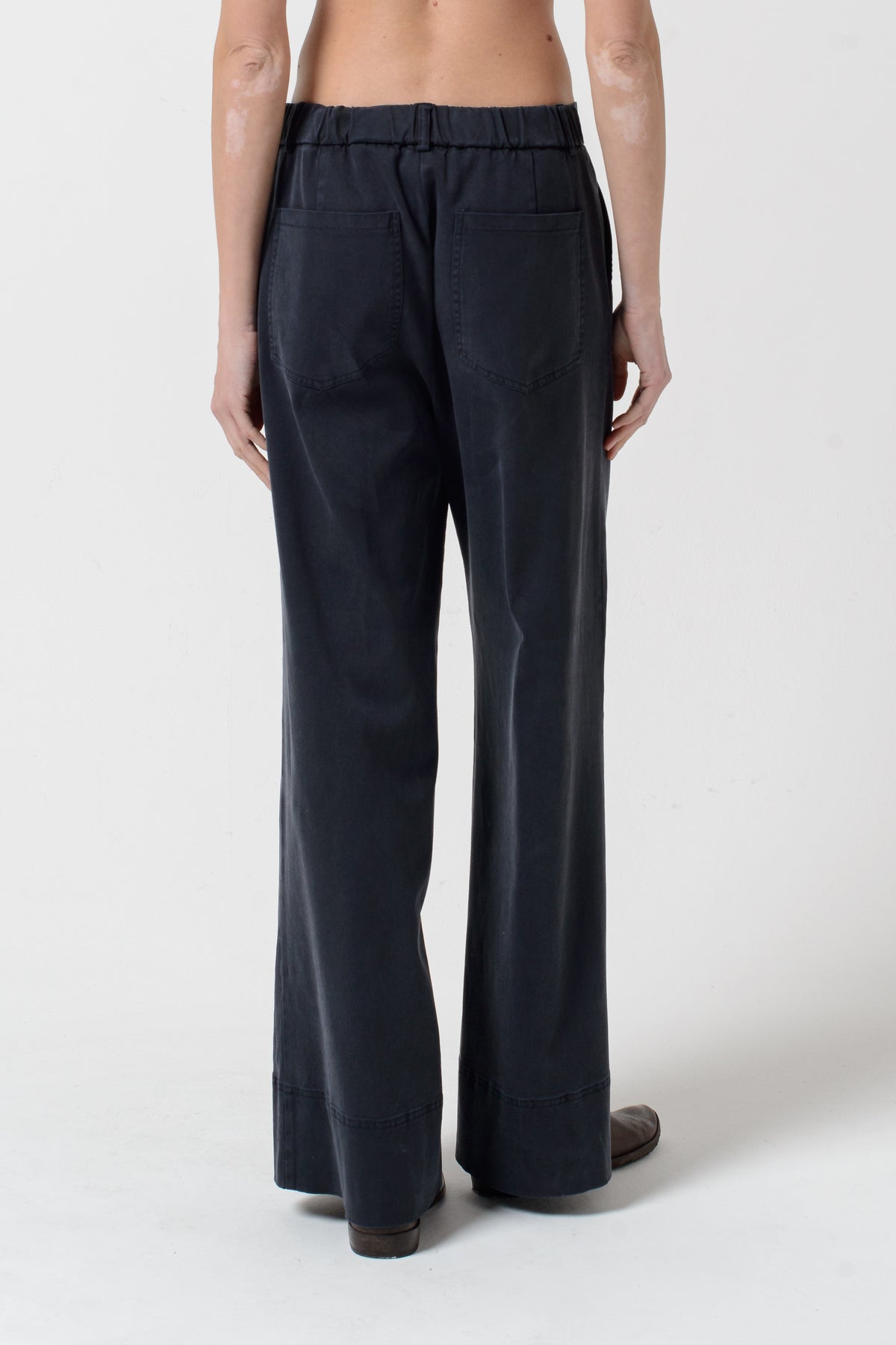 Guenda Gabardine Pants - Abyss