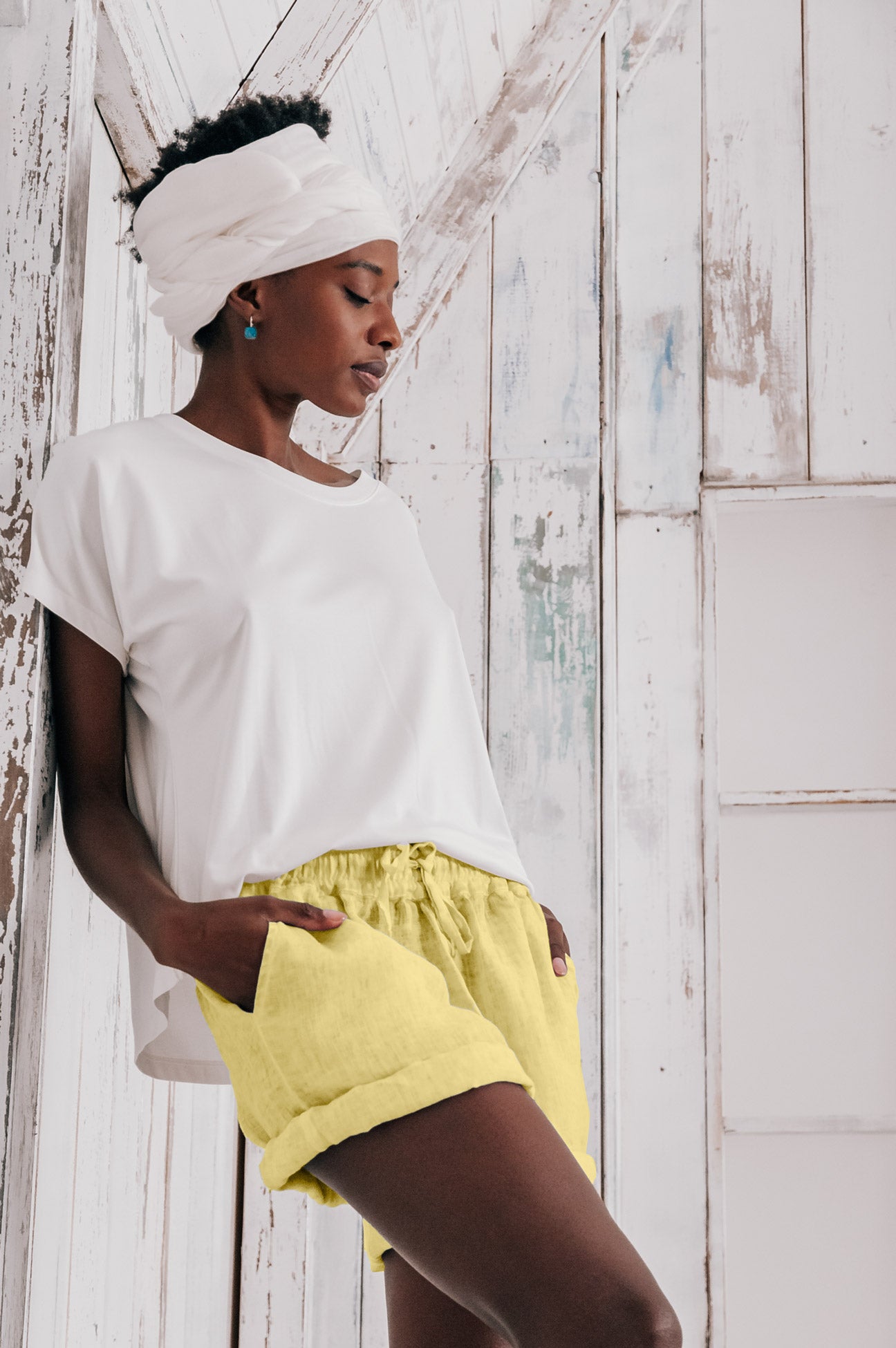 Linen Shorts - Samoa
