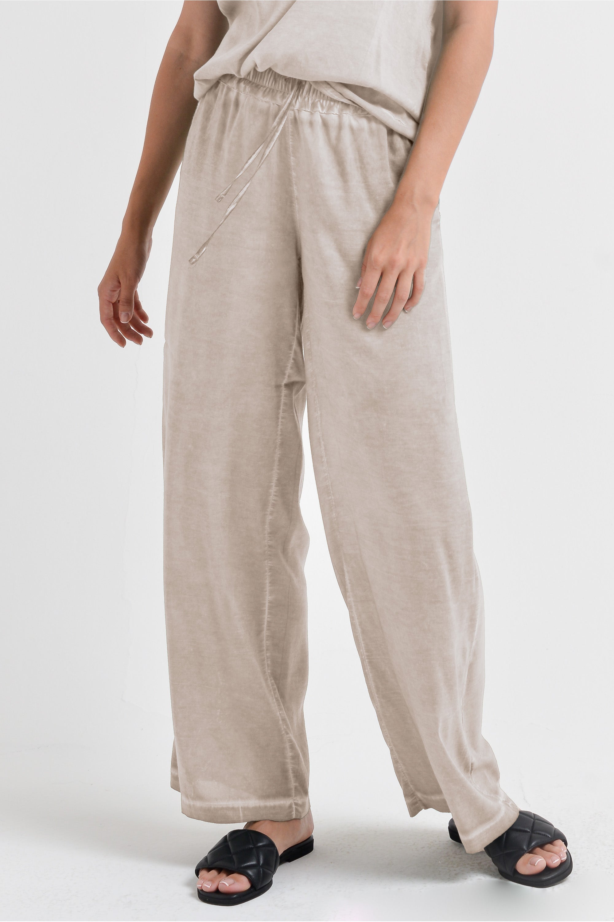 Billow Viscose Slacks - Canapa