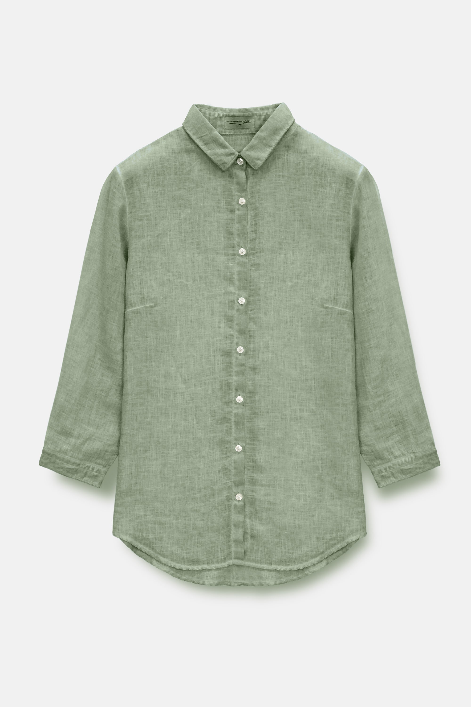 Valerie Linen Shirt - Palm