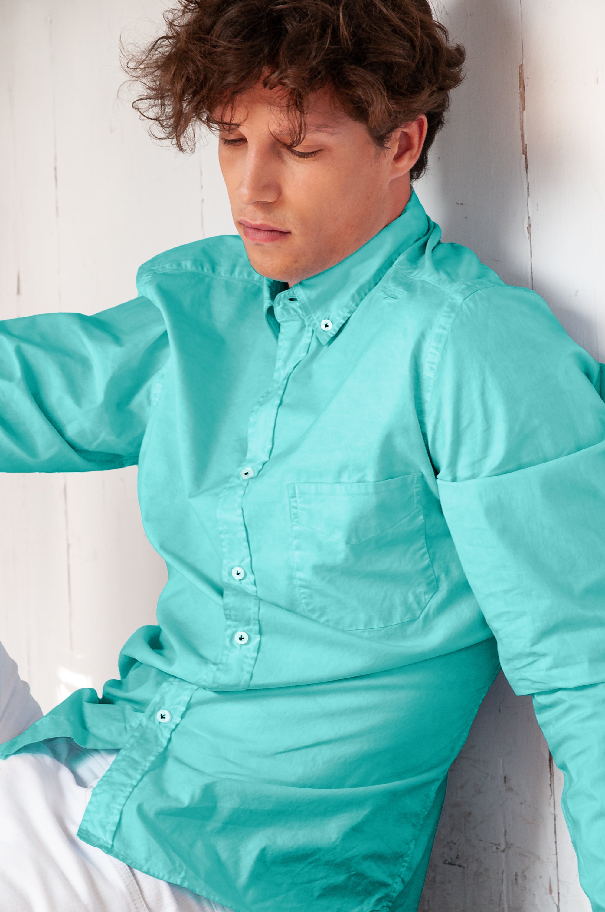 Button Down Poplin Shirt - Paraggi