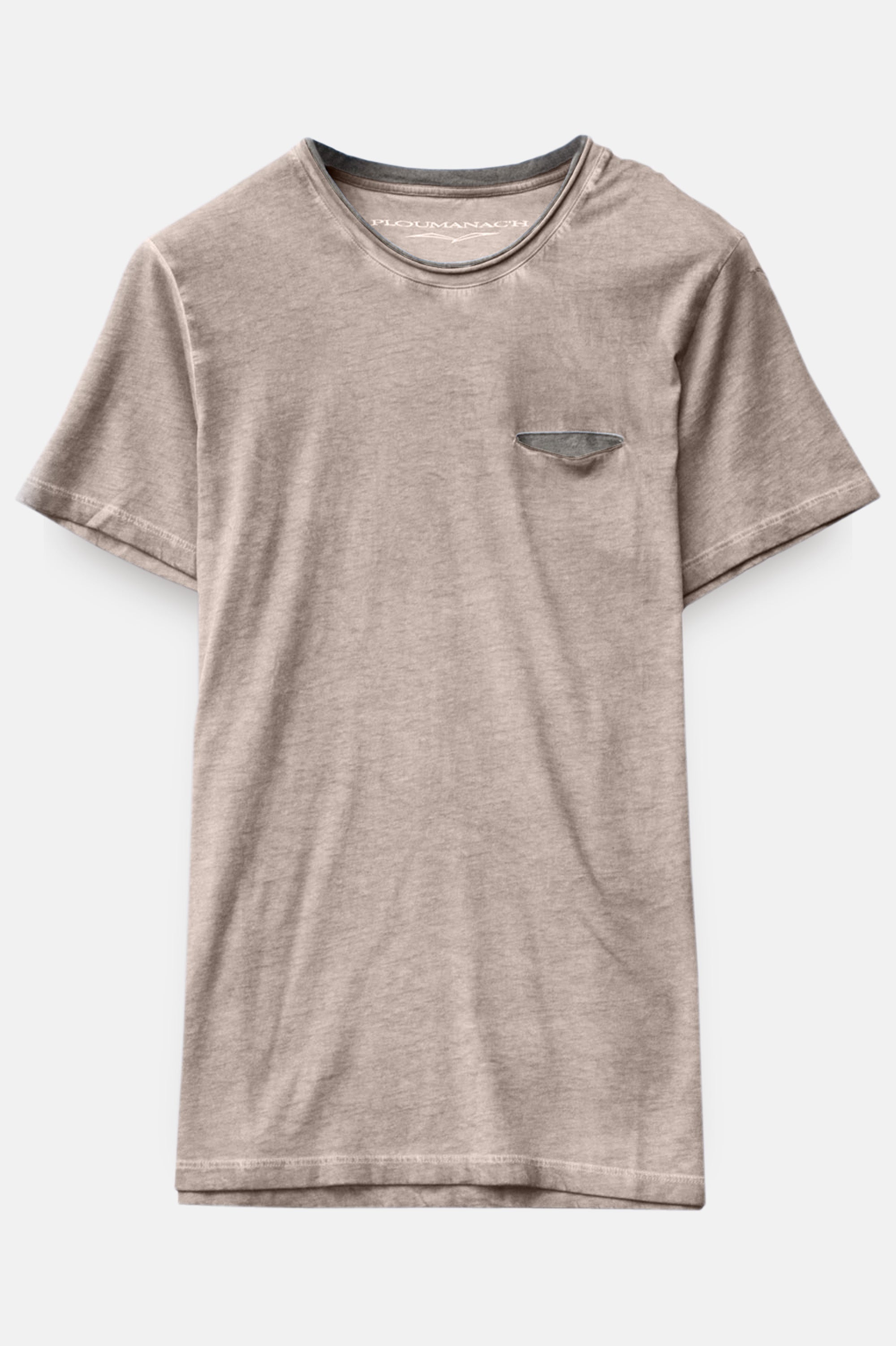 Contrast Detail T-Shirt - Corda