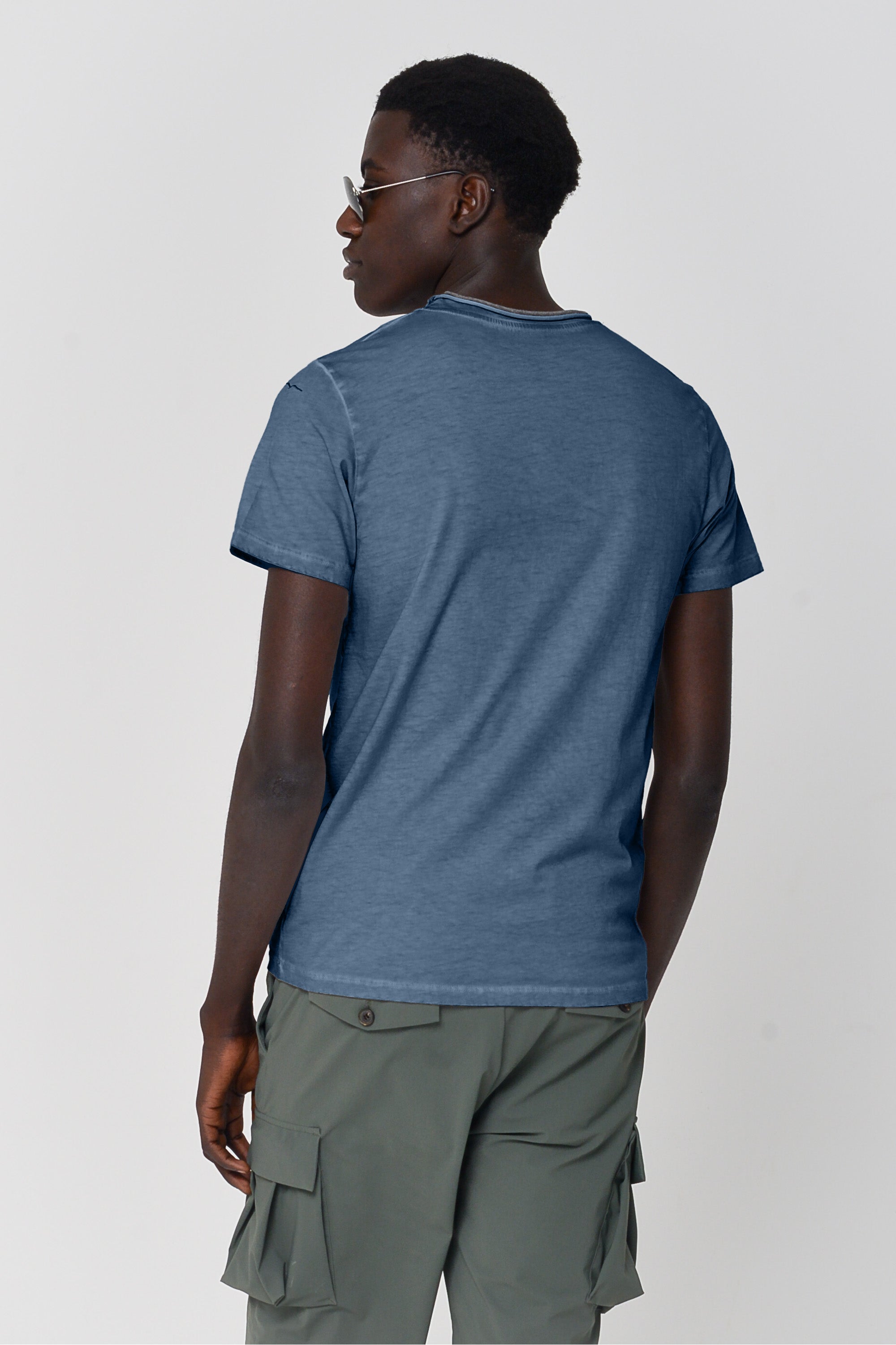 T-Shirt Taschino Intarsio - Jeans
