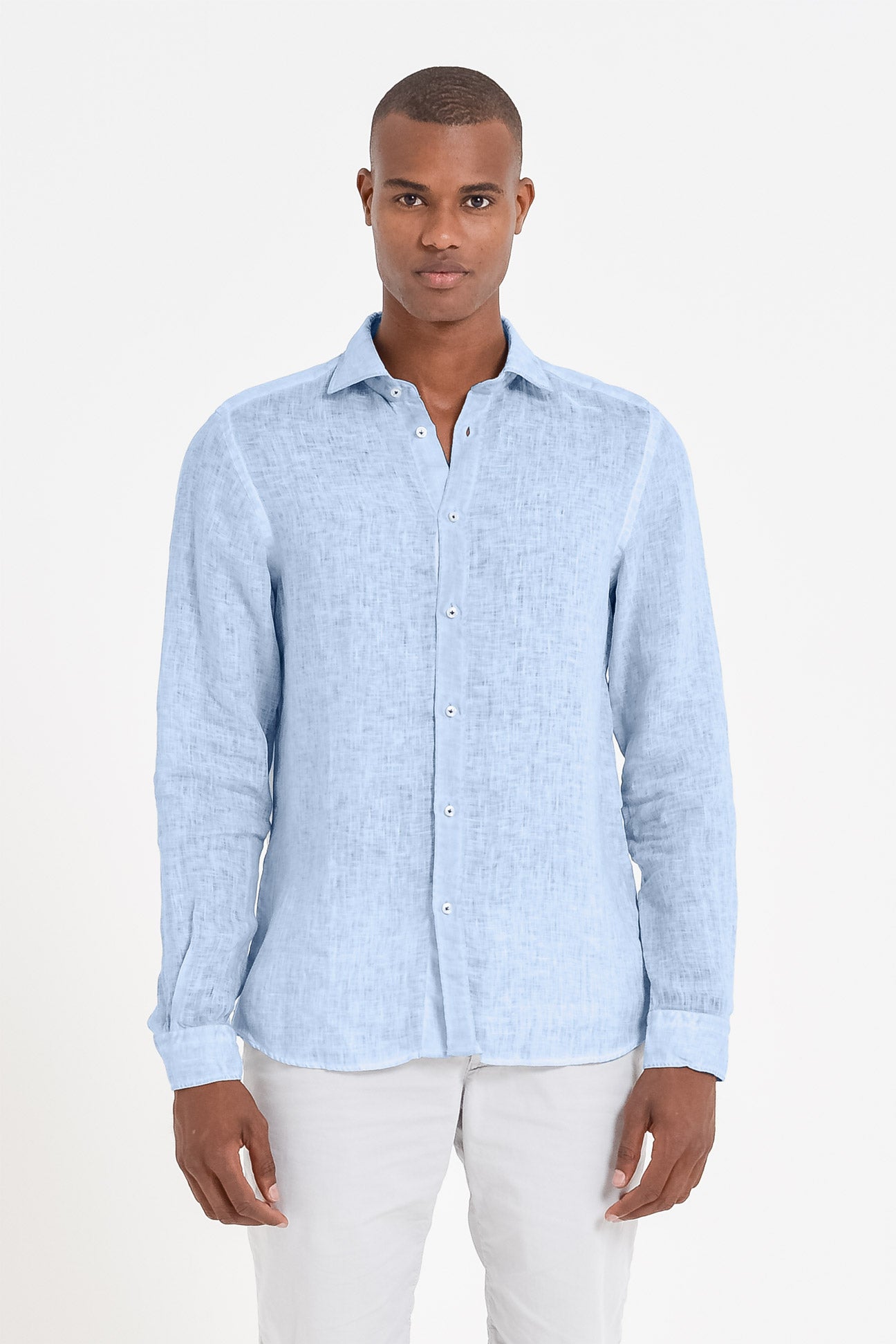 Relaxed Fit Linen Shirt - Fiji