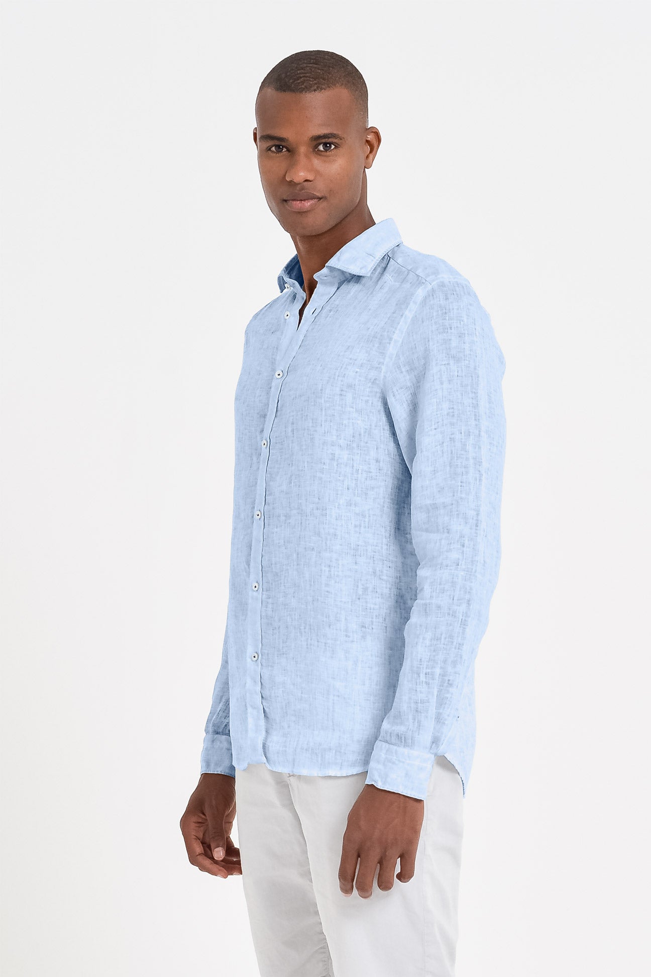 Camicia Lino Relaxed Fit - Fiji