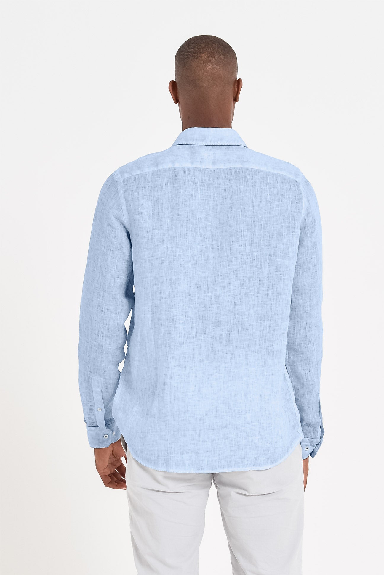 Camicia Lino Relaxed Fit - Fiji
