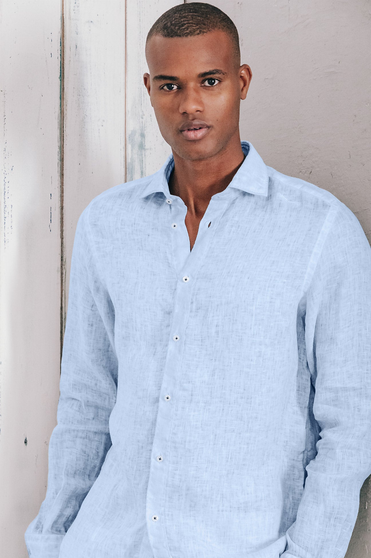 Camicia Lino Relaxed Fit - Fiji