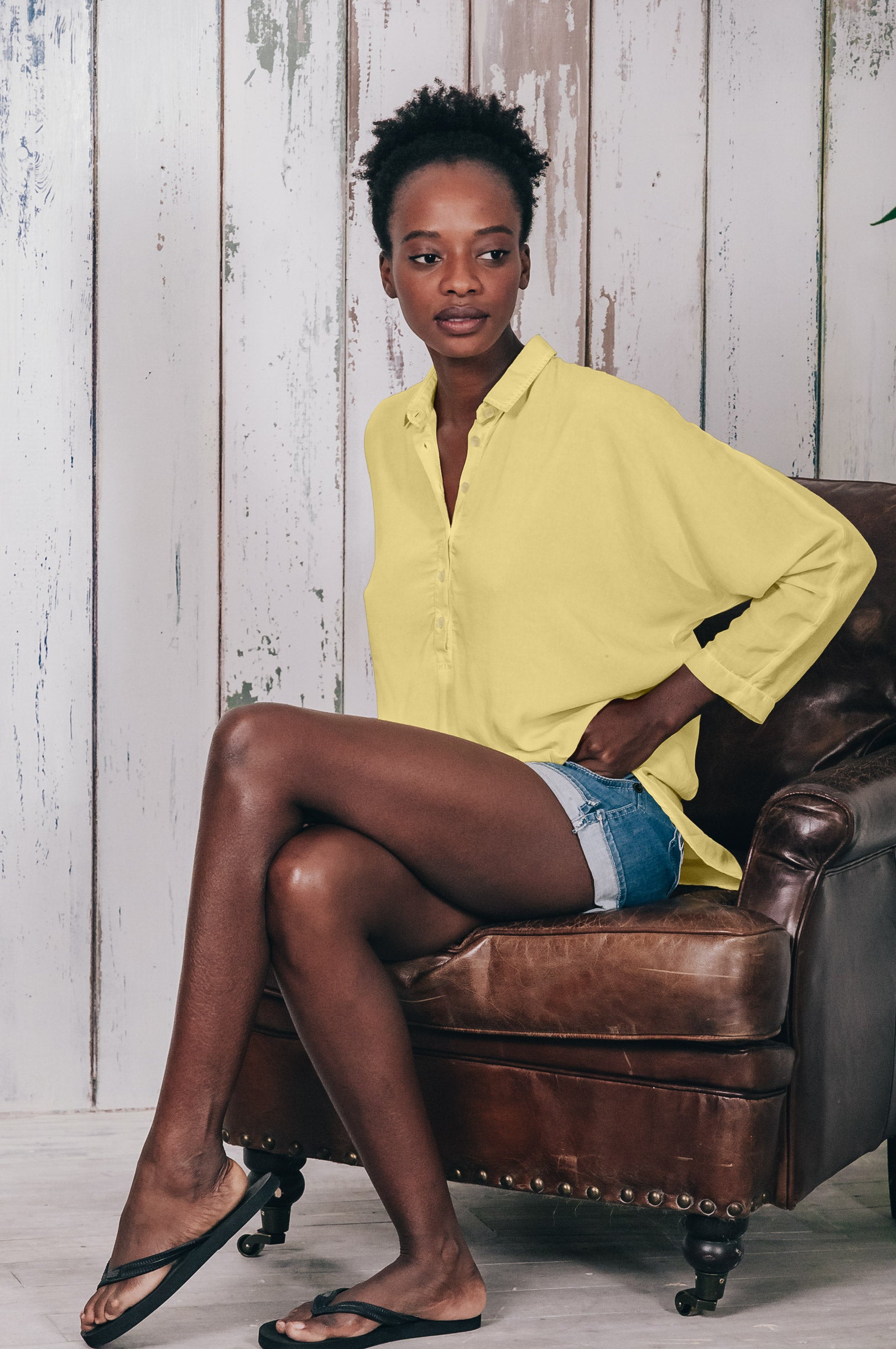 Kimono Polo Shirt - Samoa