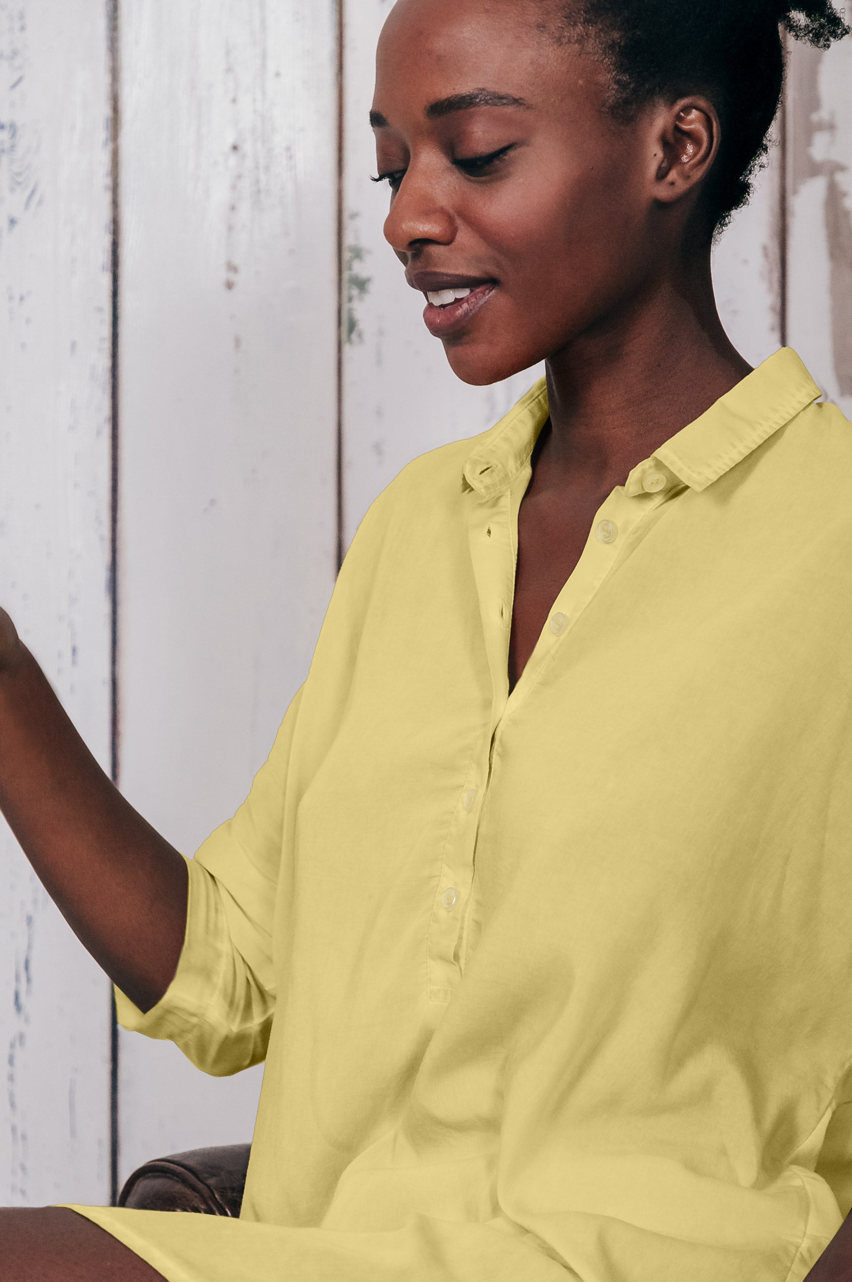 Kimono Polo Shirt - Samoa