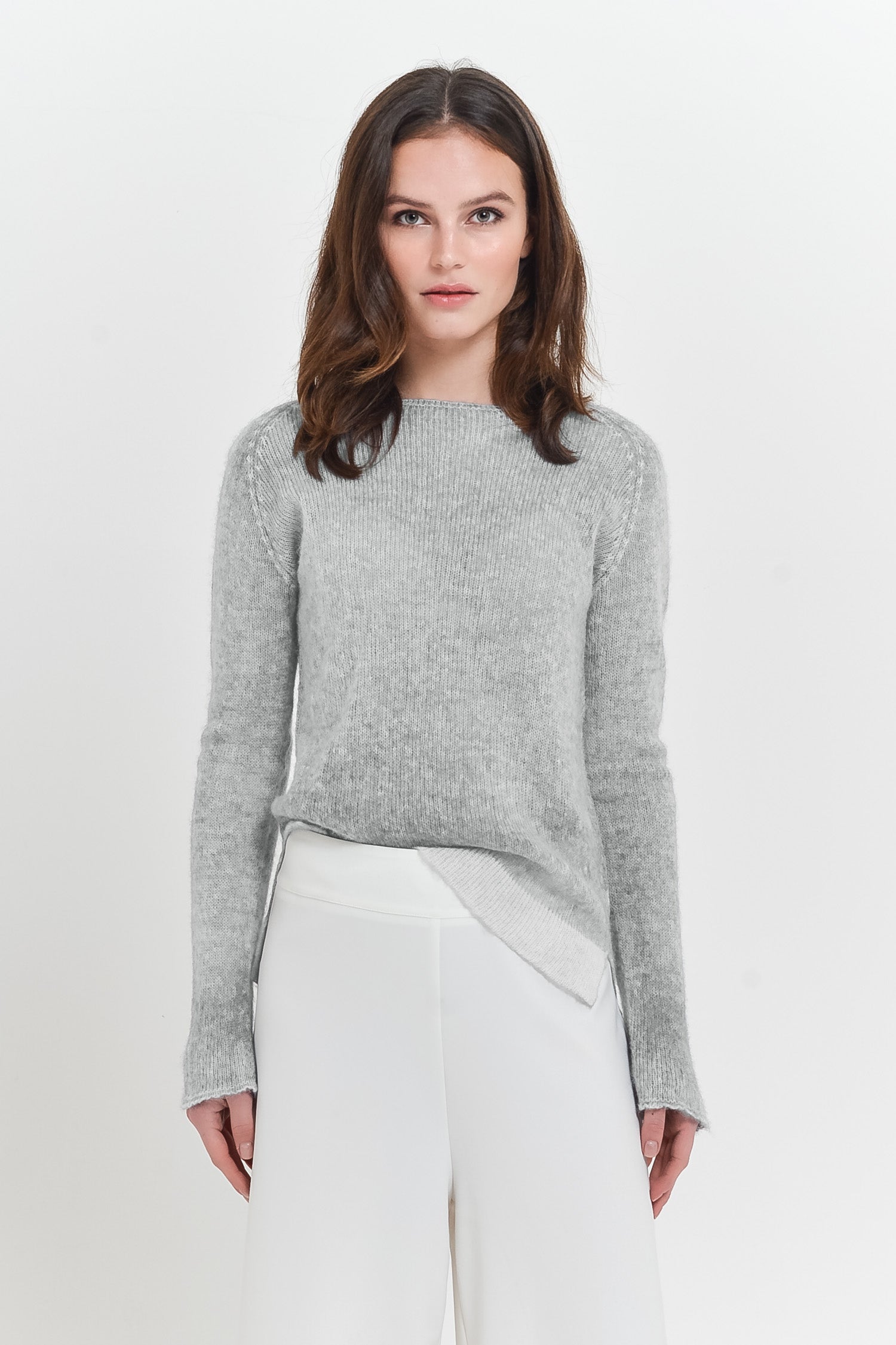 Cambus Frost Art Sweater - Granite