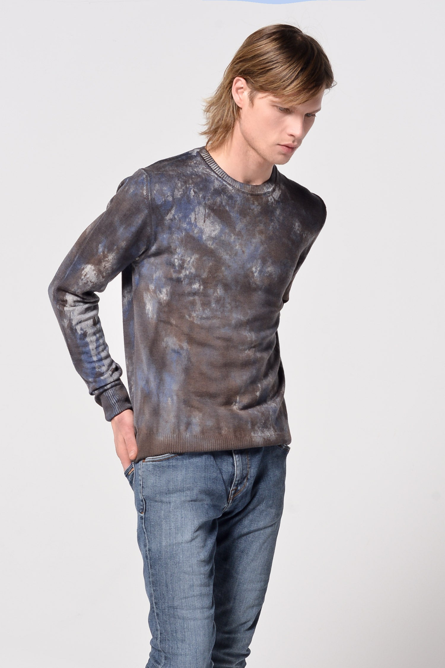 Gills Bread - Knit Crewneck Sweater - Rhizo