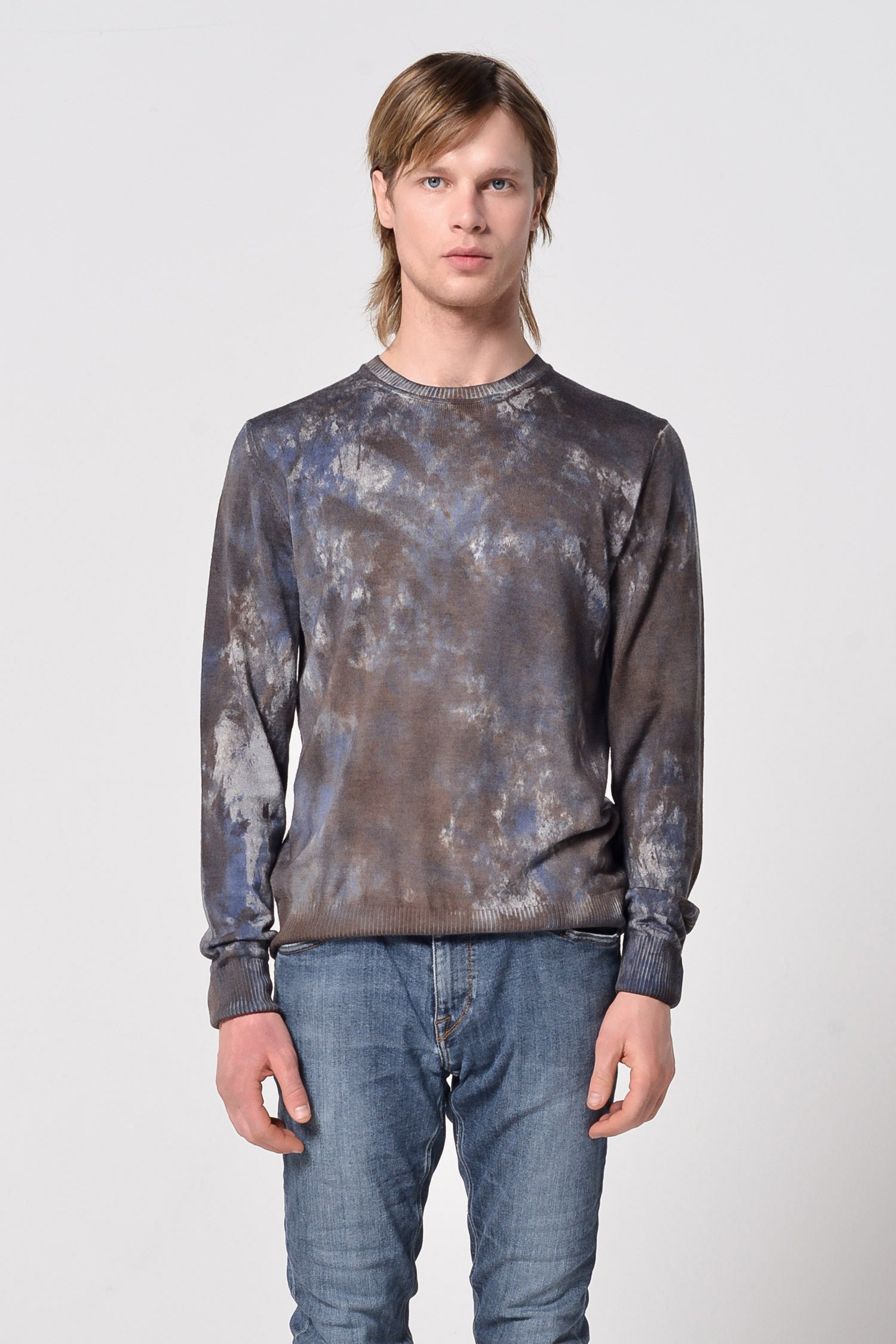 Gills Bread - Knit Crewneck Sweater - Rhizo