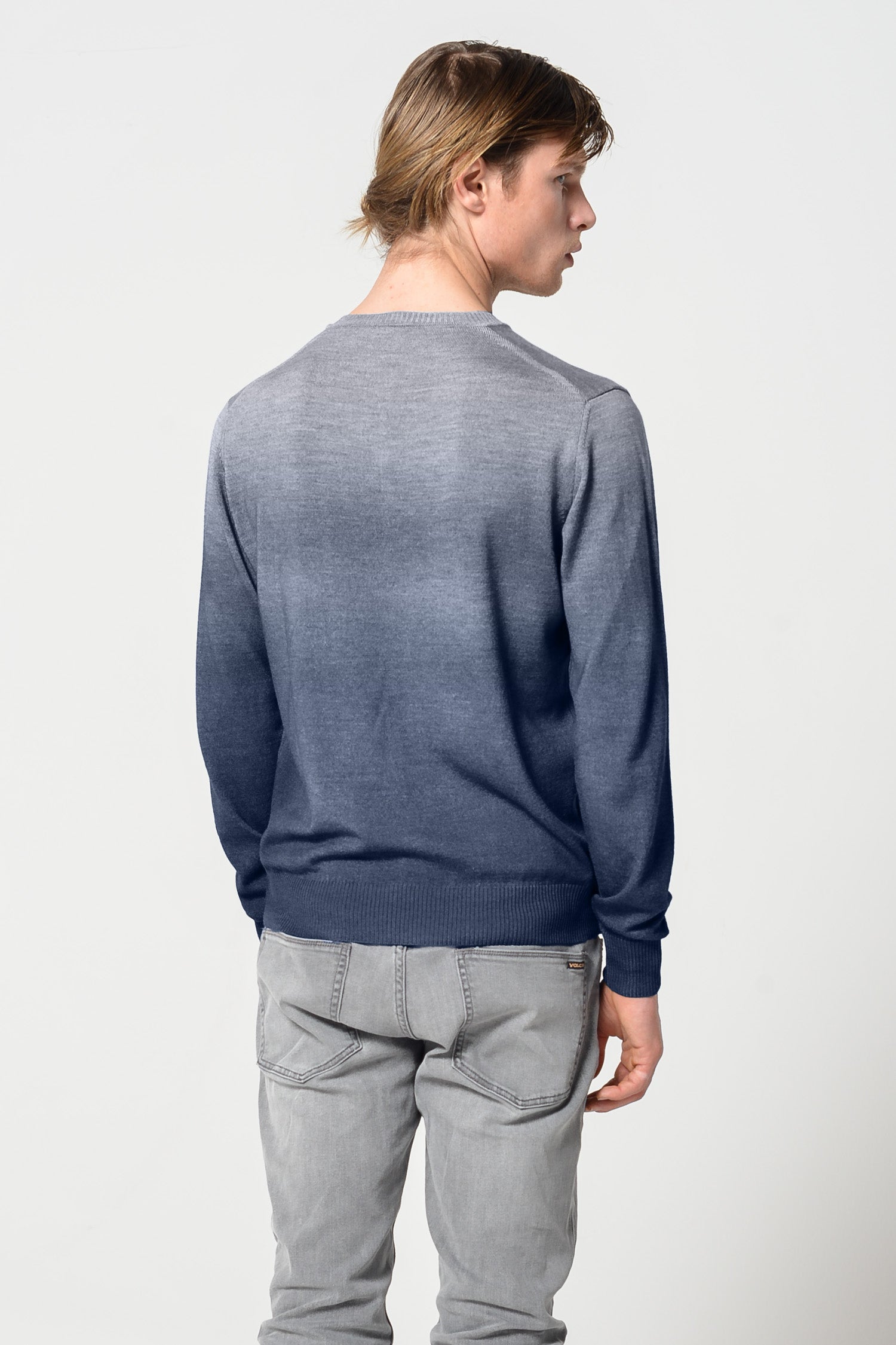 Wick Gradient Sweater - Navy