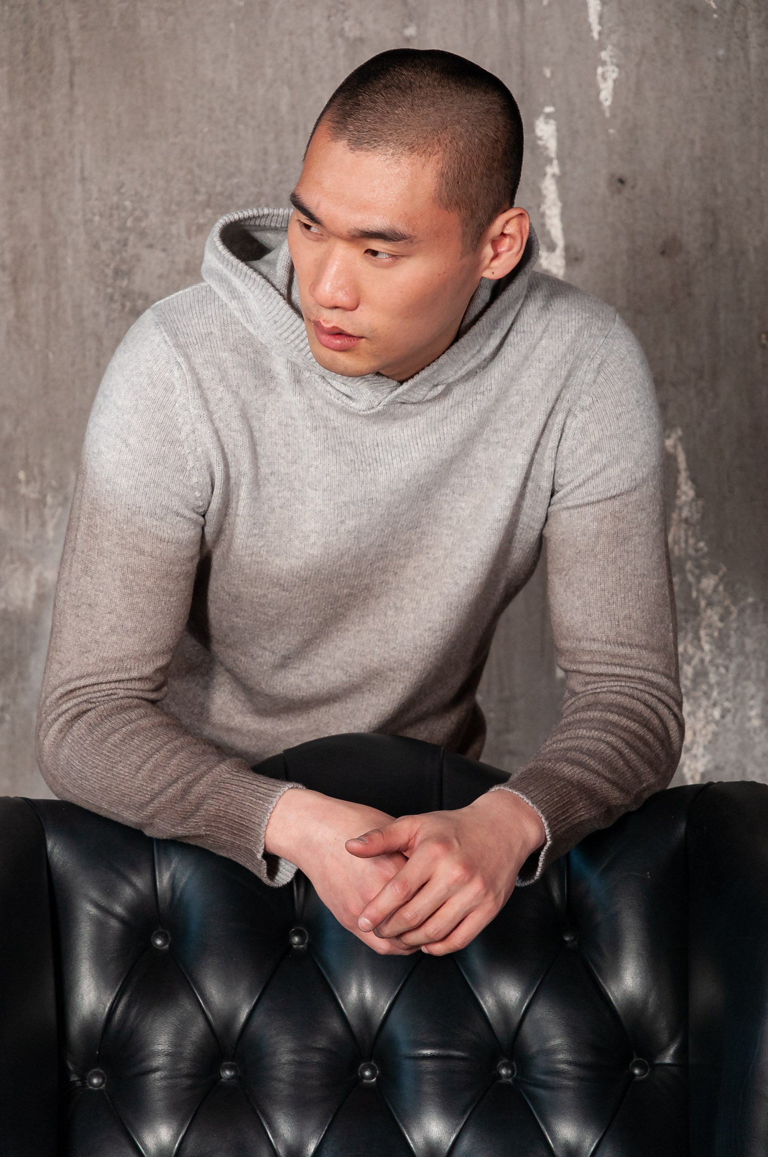 Moye Gradient Sweater - Cliff