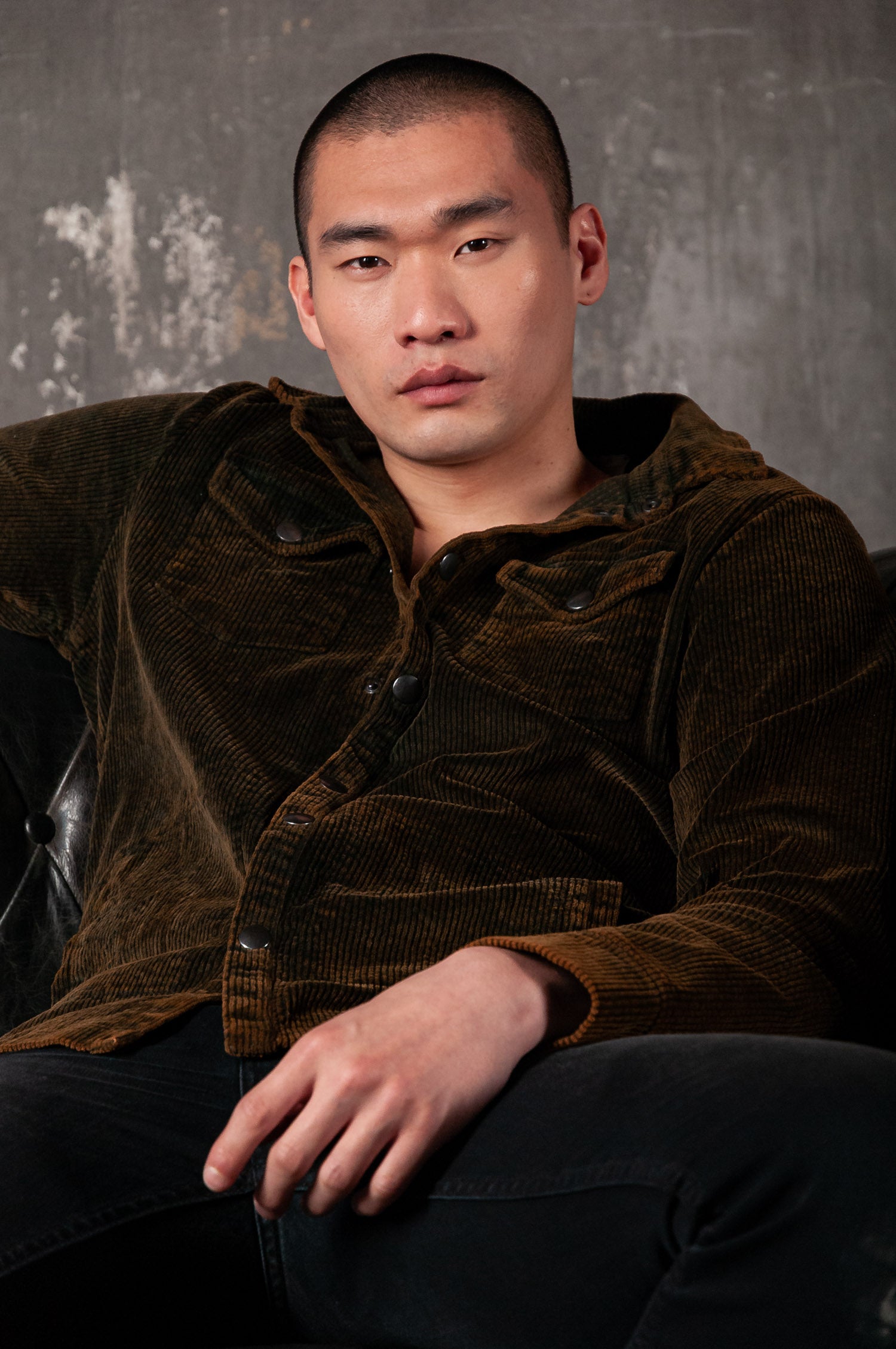 Mayport - Corduroy Tracker Jacket Jacket - Rust