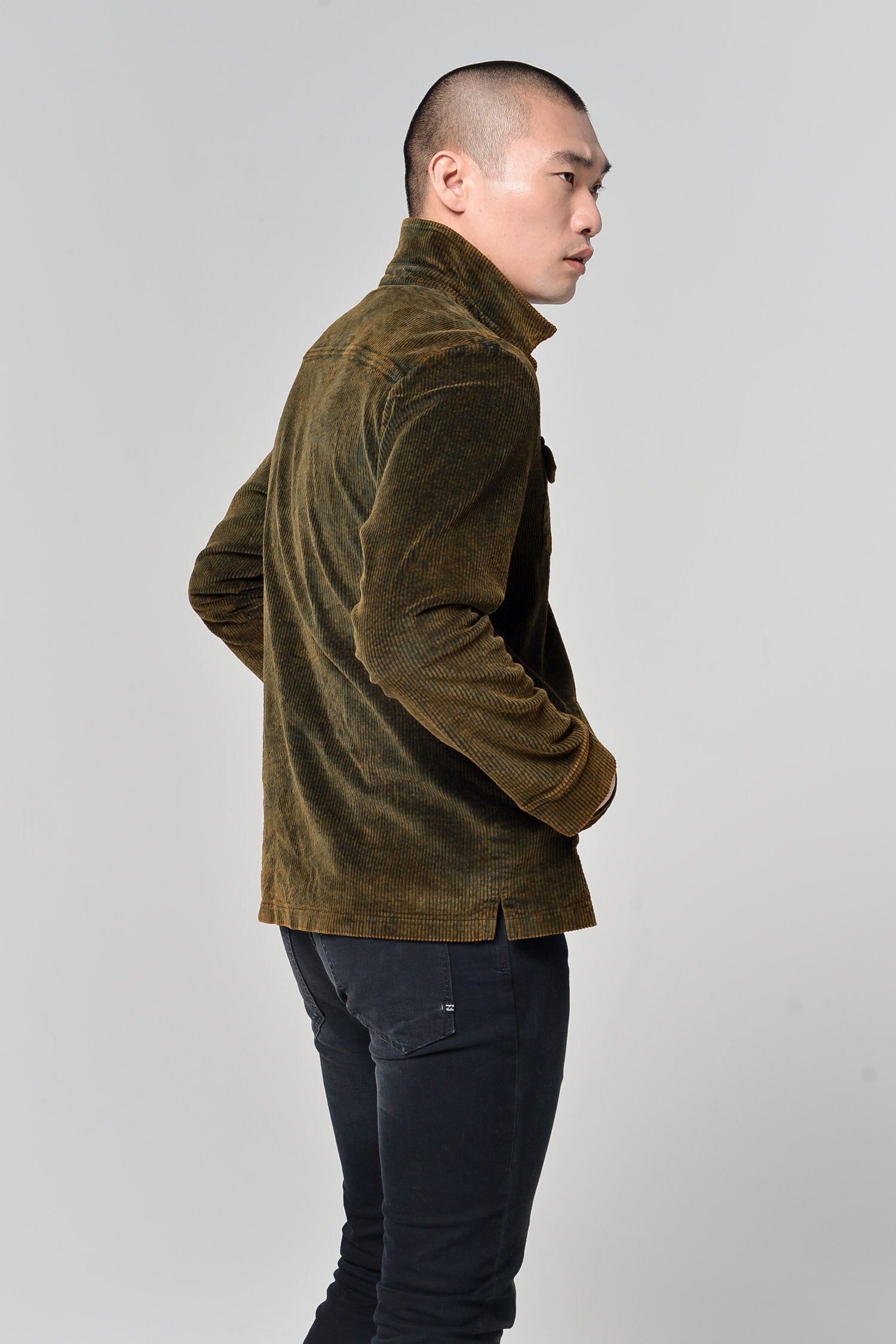 Mayport - Corduroy Tracker Jacket Jacket - Rust