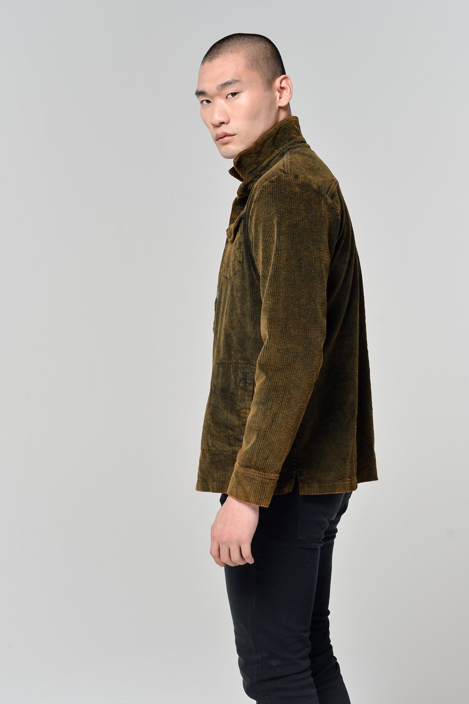 Mayport - Corduroy Tracker Jacket Jacket - Rust