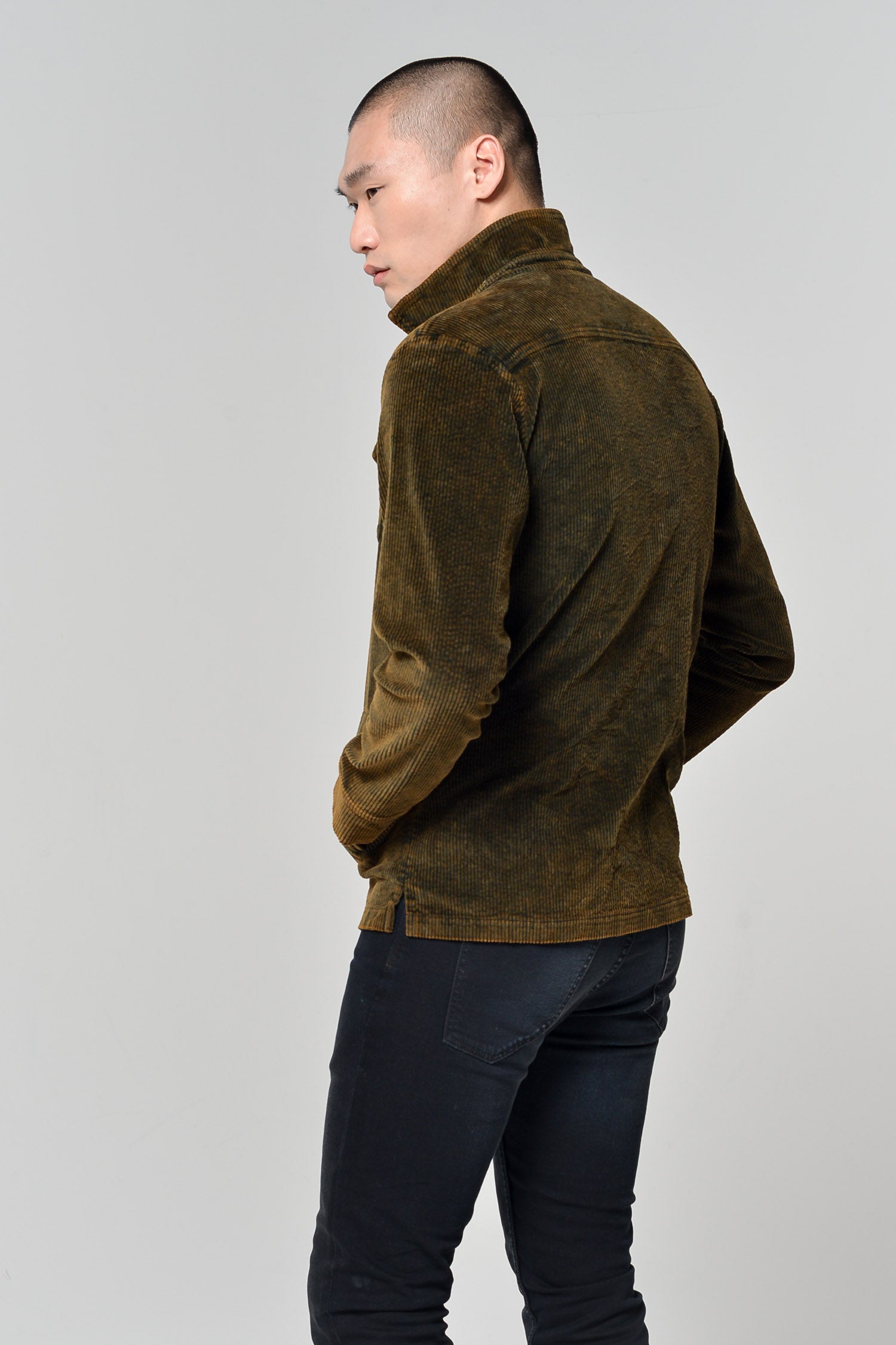 Mayport - Corduroy Tracker Jacket Jacket - Rust