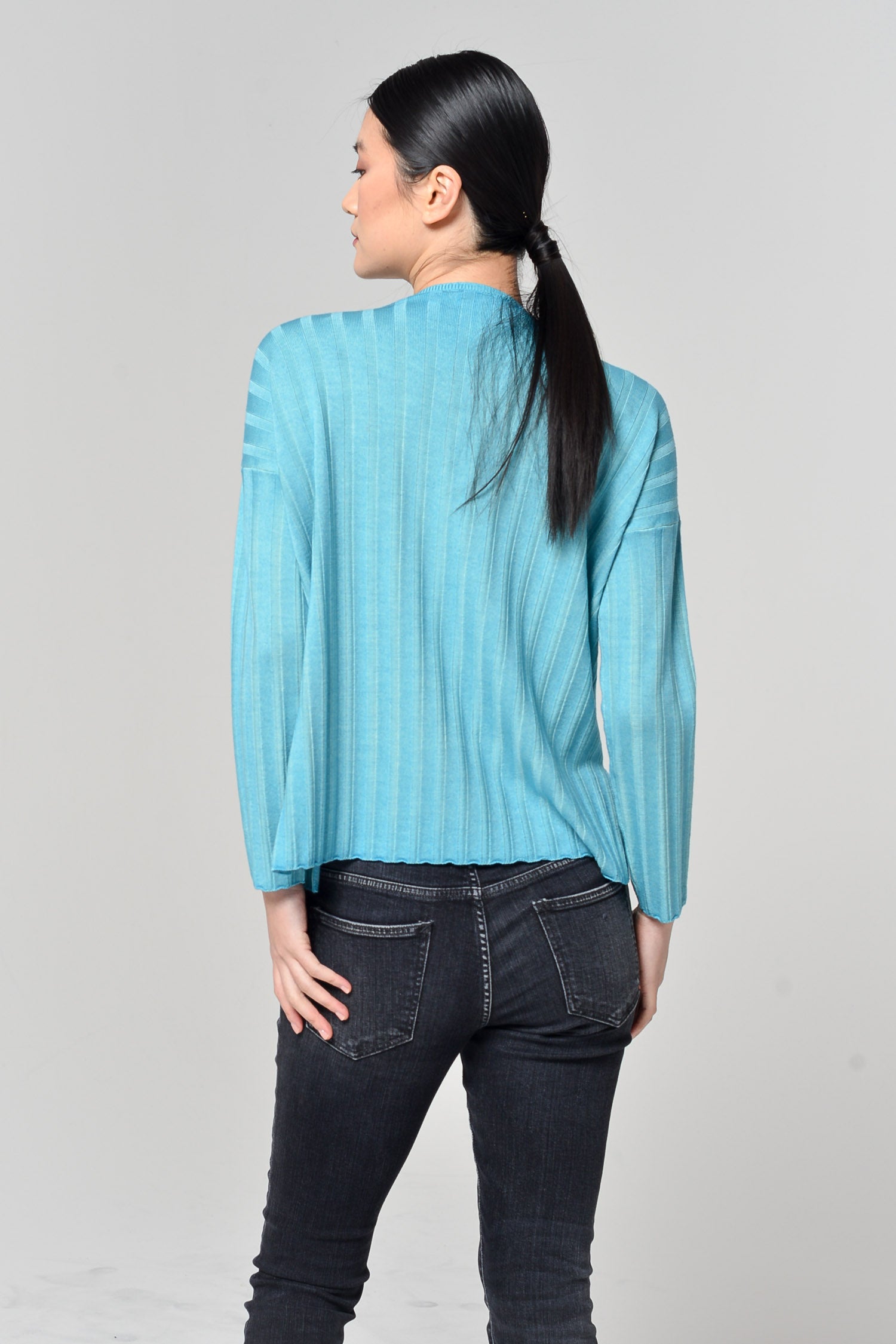 Birse Sweater - Aqua