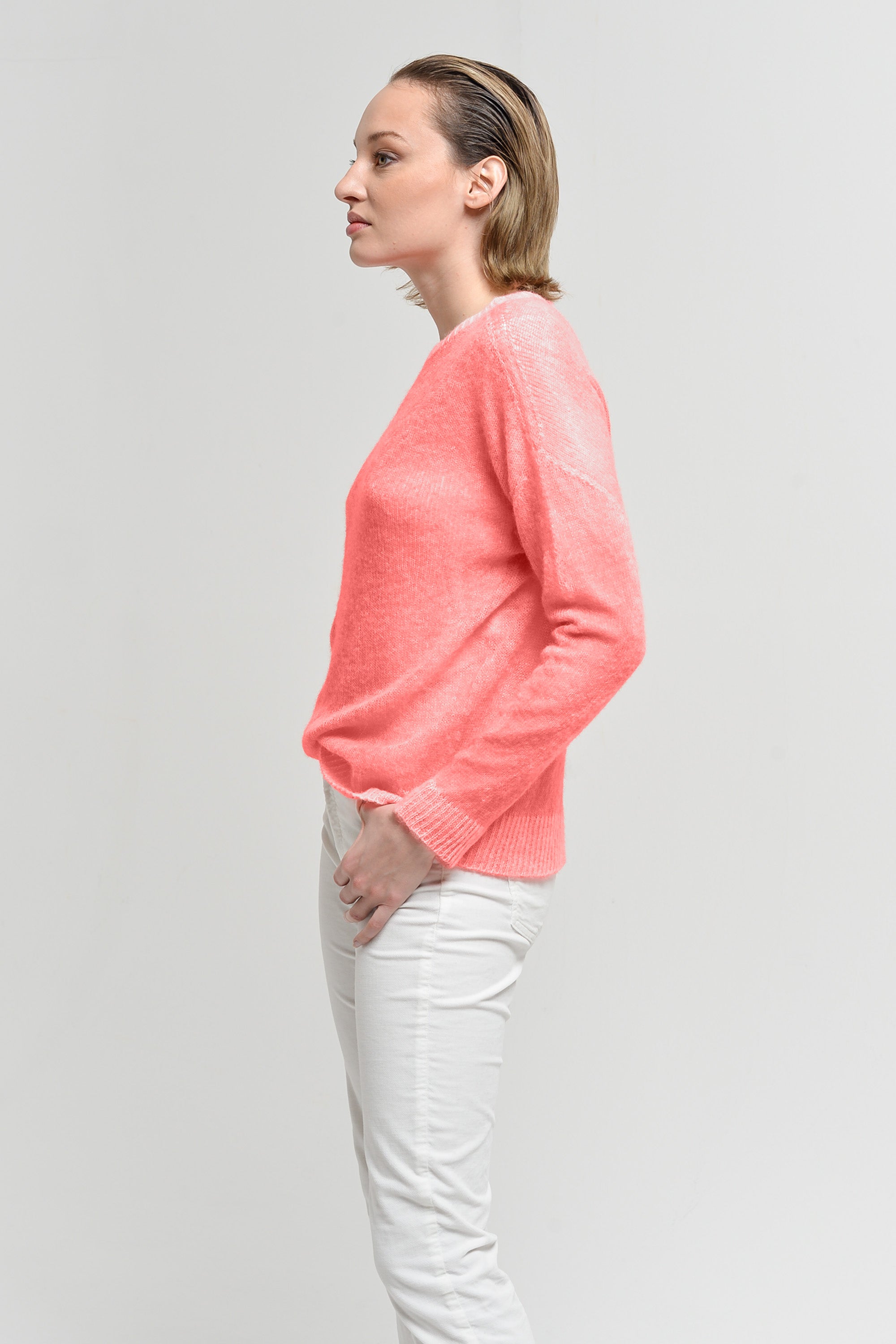 Leslie Frost Art Sweater - Flame