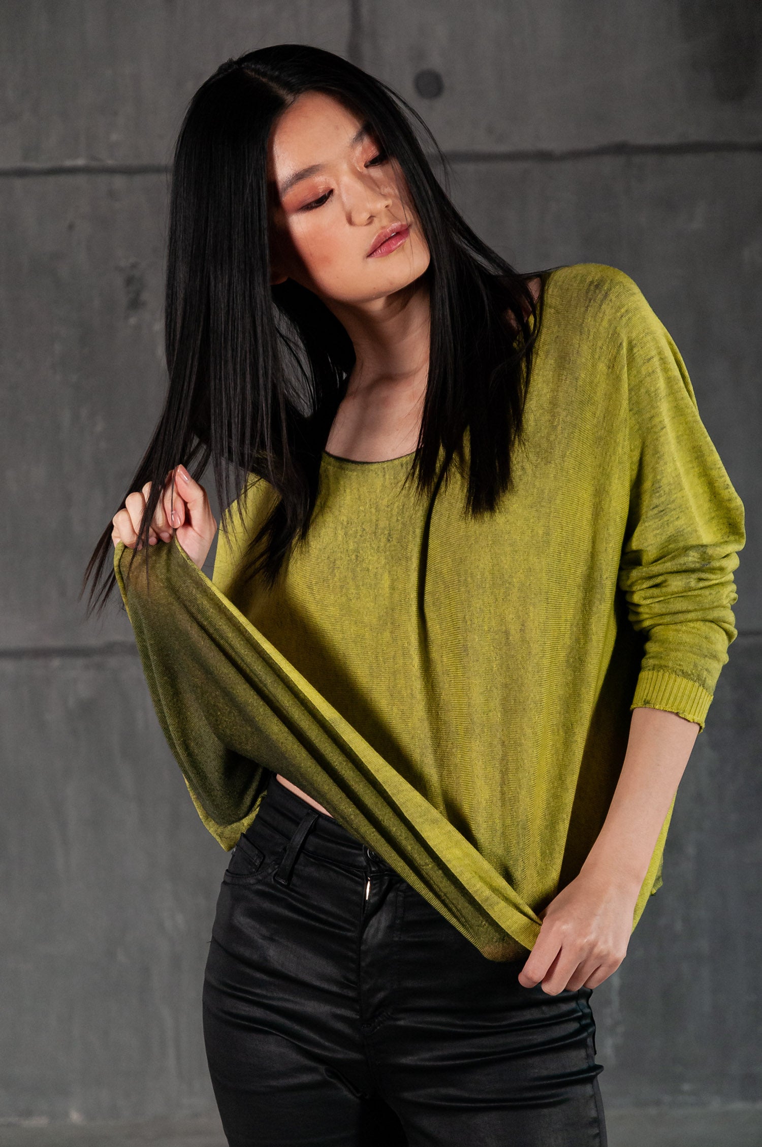 Banff Rock Art Sweater - Fluorite