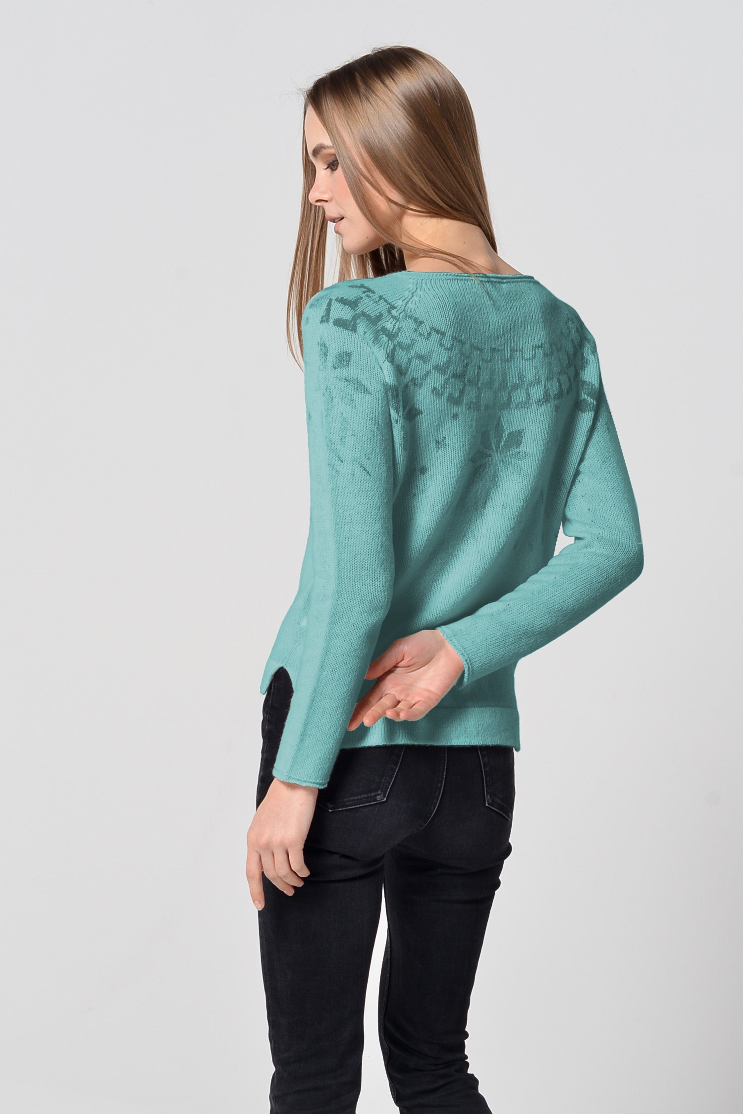 Maglia Appin Fair Isle - Cirrus