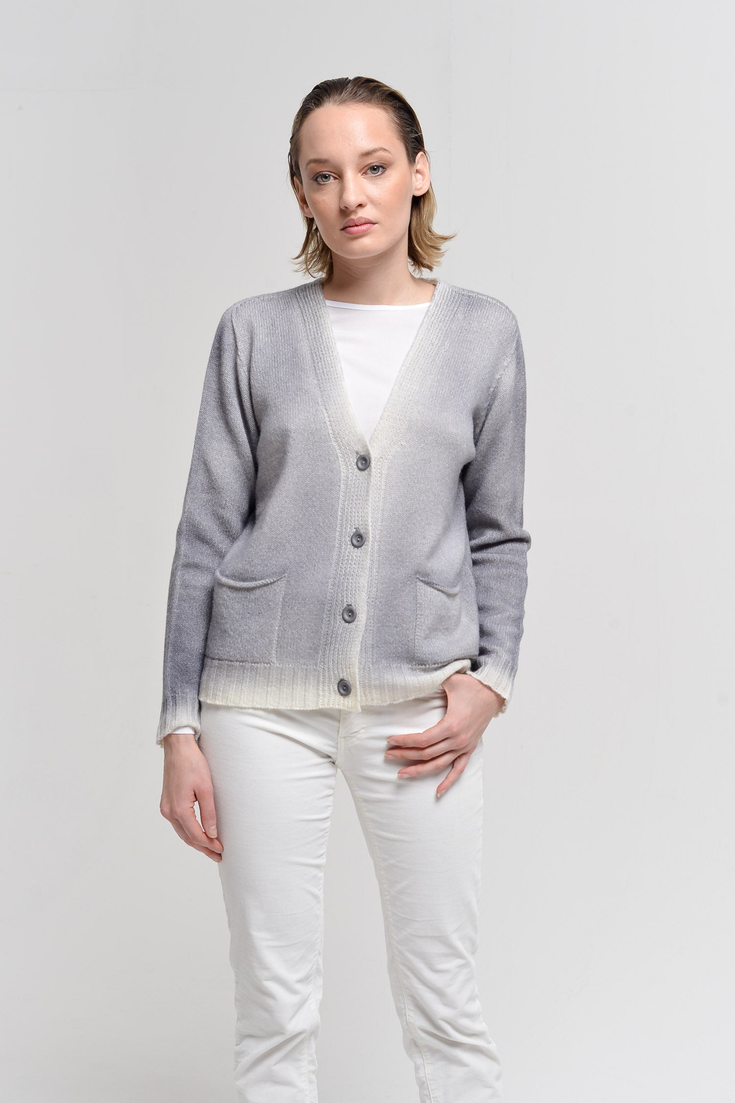 Elgin Smoke Art Sweater - Foam