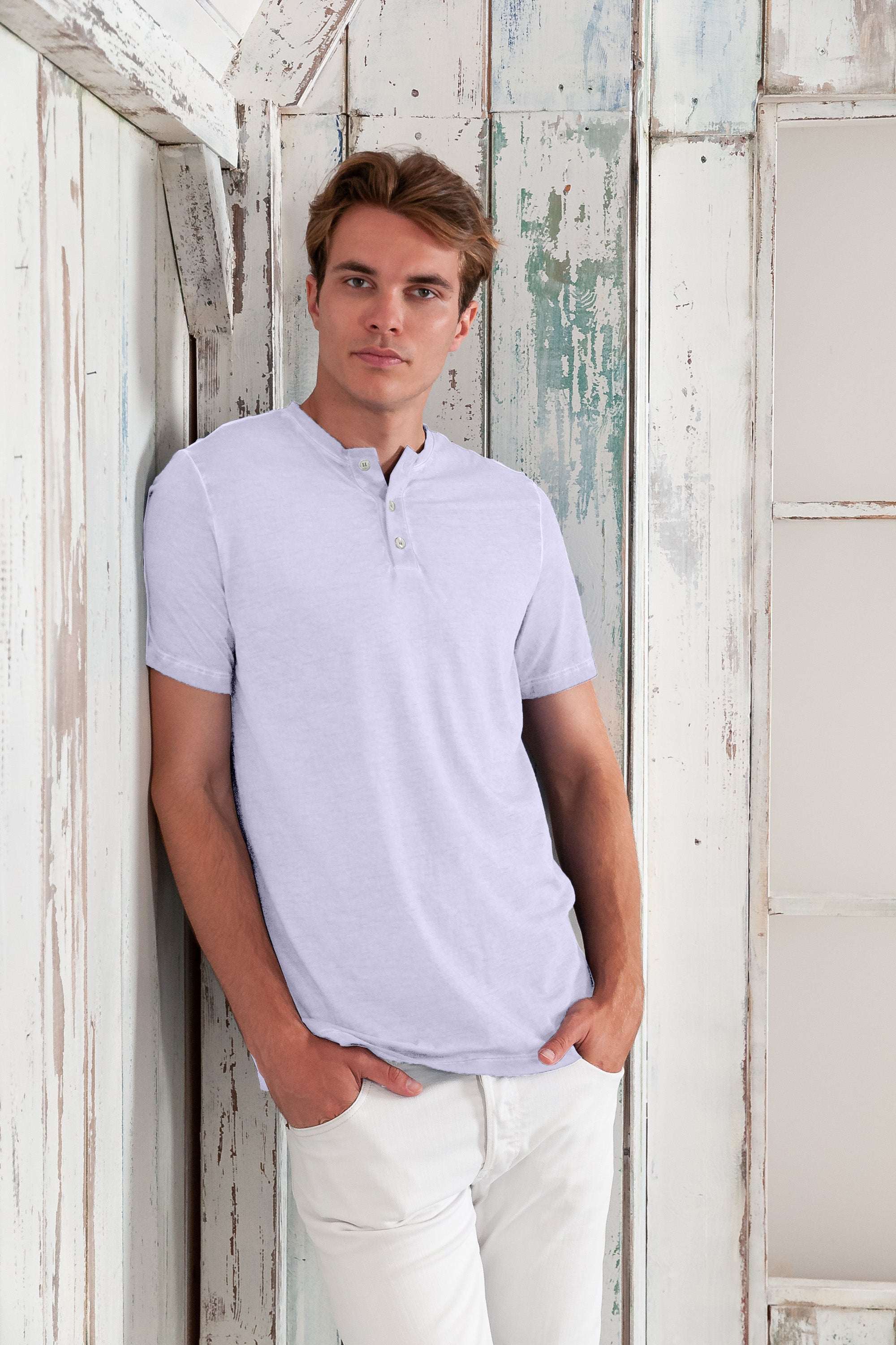 Paddle Henley - Lilac