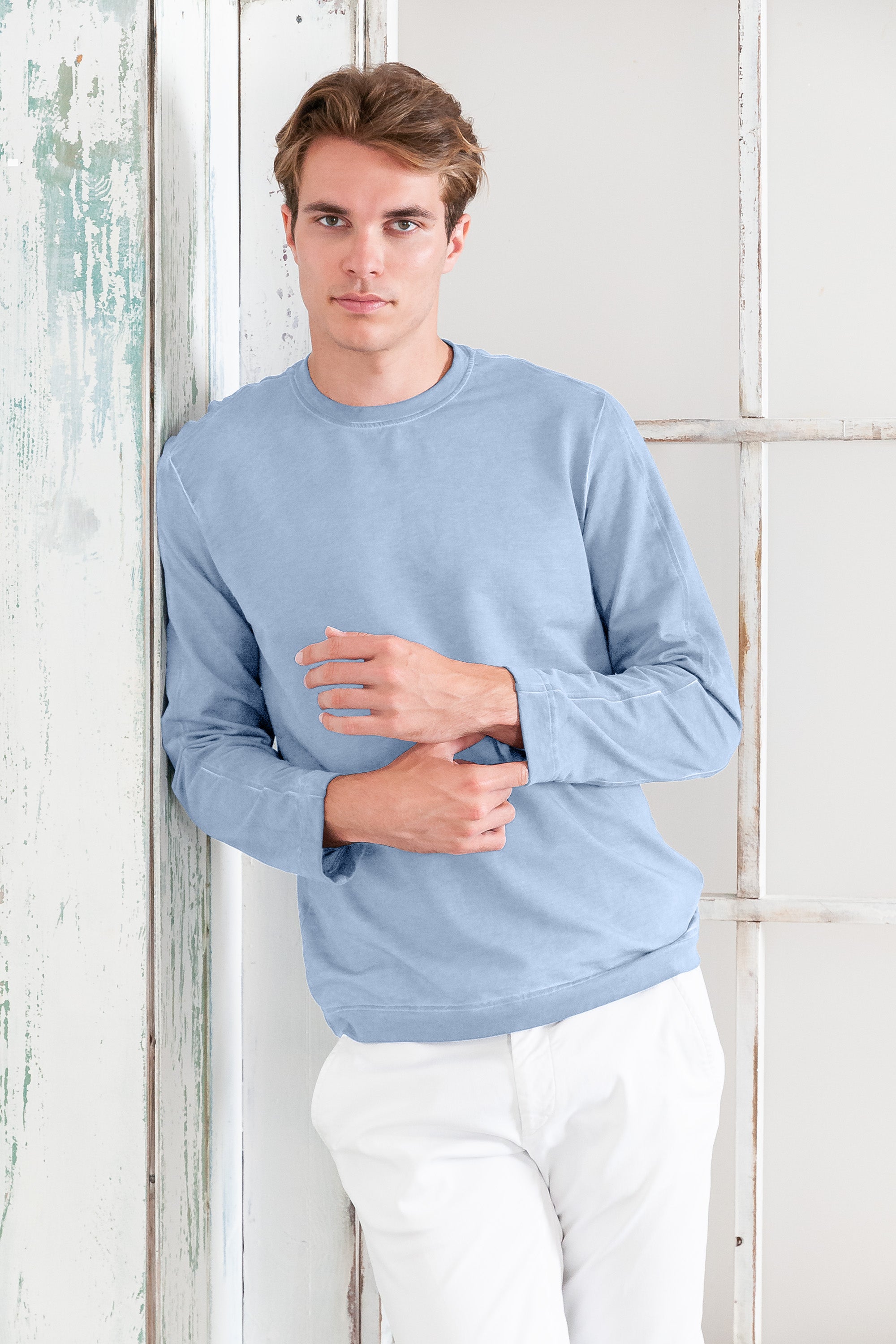 Docks Crewneck Sweater - Fiji