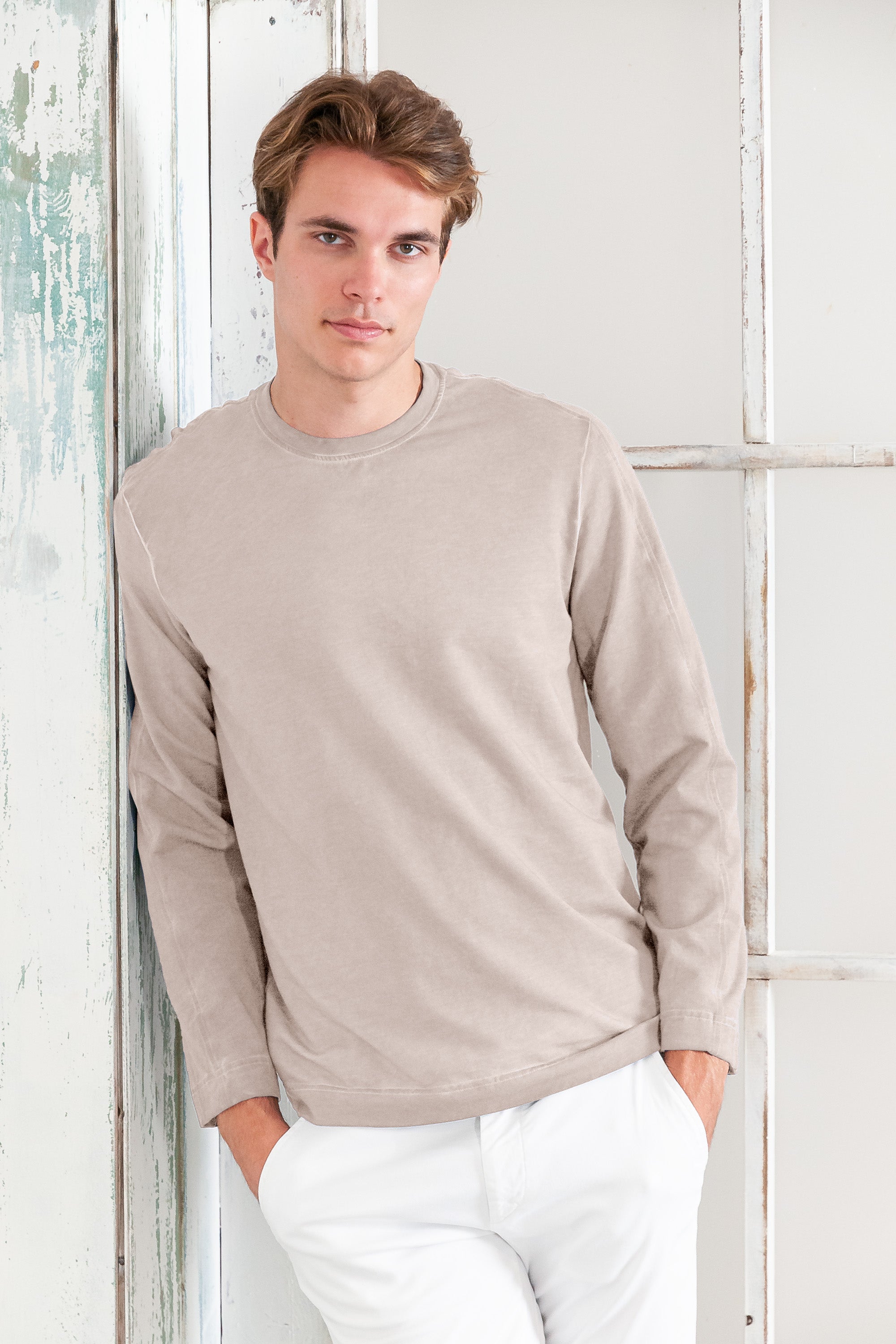 Maglia Girocollo Docks - Canapa