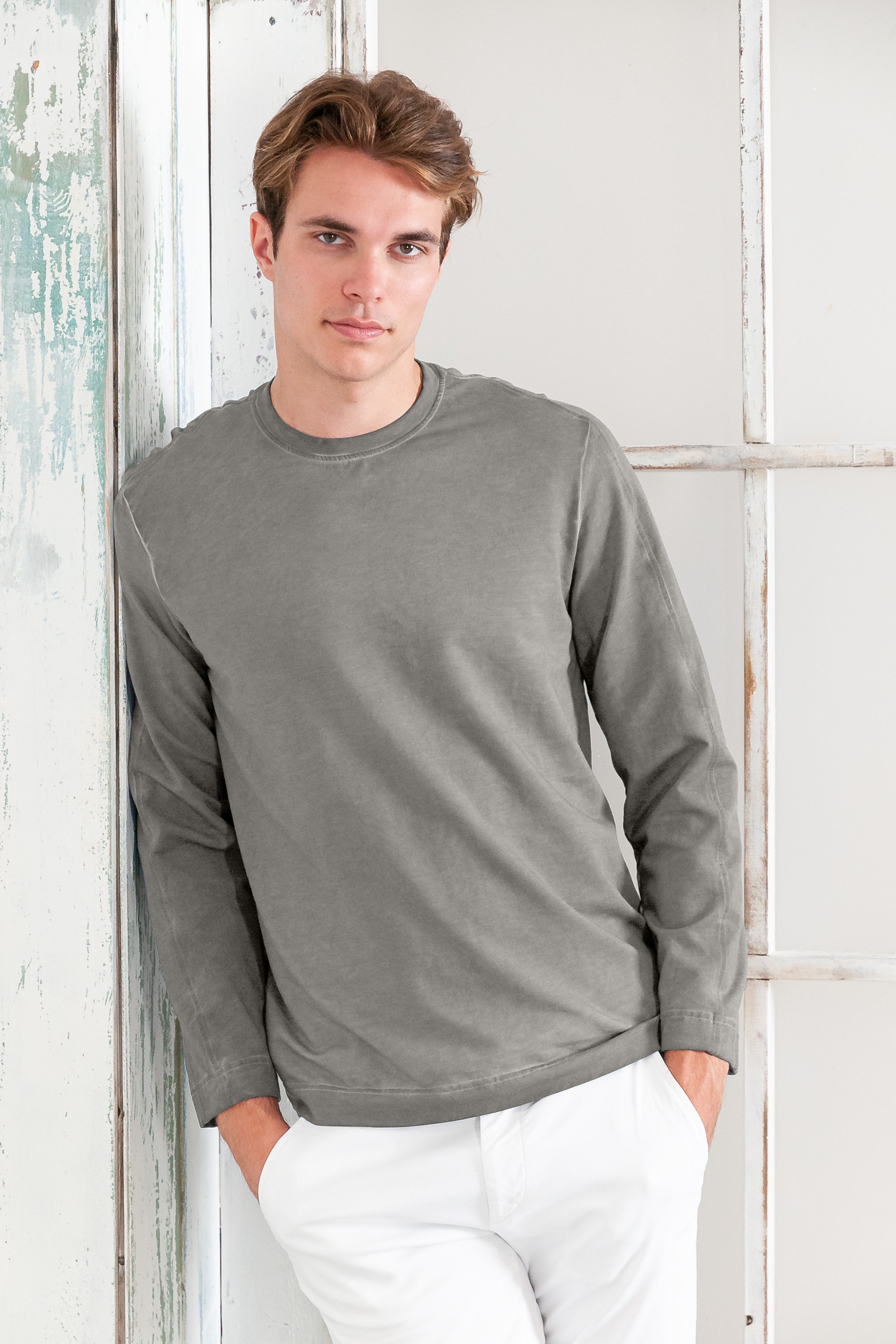 Docks Crewneck Sweater - Dolphin