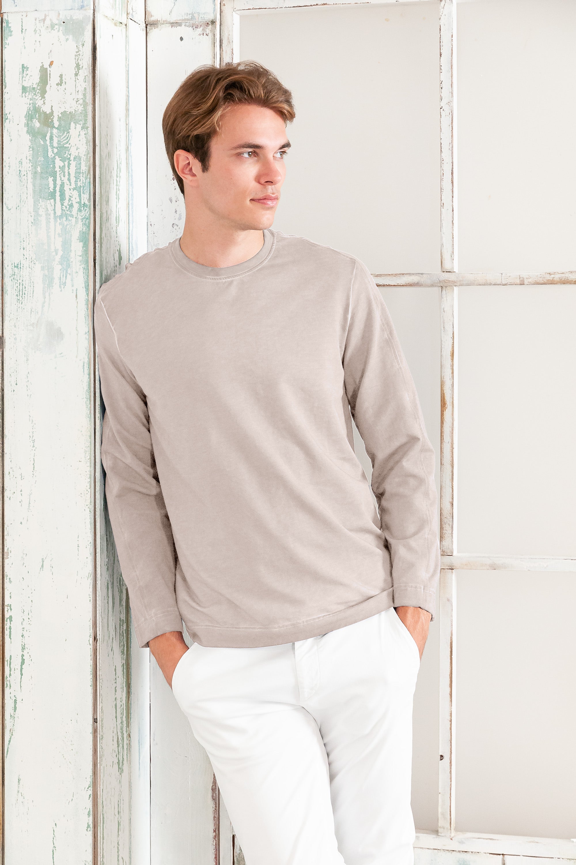 Maglia Girocollo Docks - Canapa